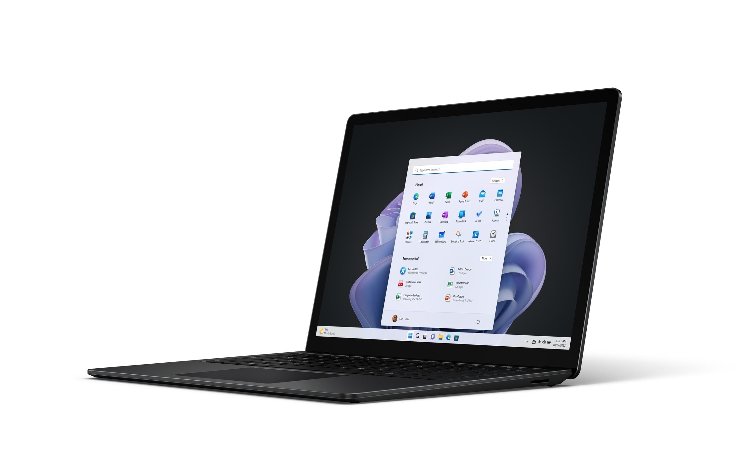 Microsoft Business-Notebook »Microsoft Surface Laptop 5 i7, Schwarz«, / 13,5 Zoll, Intel