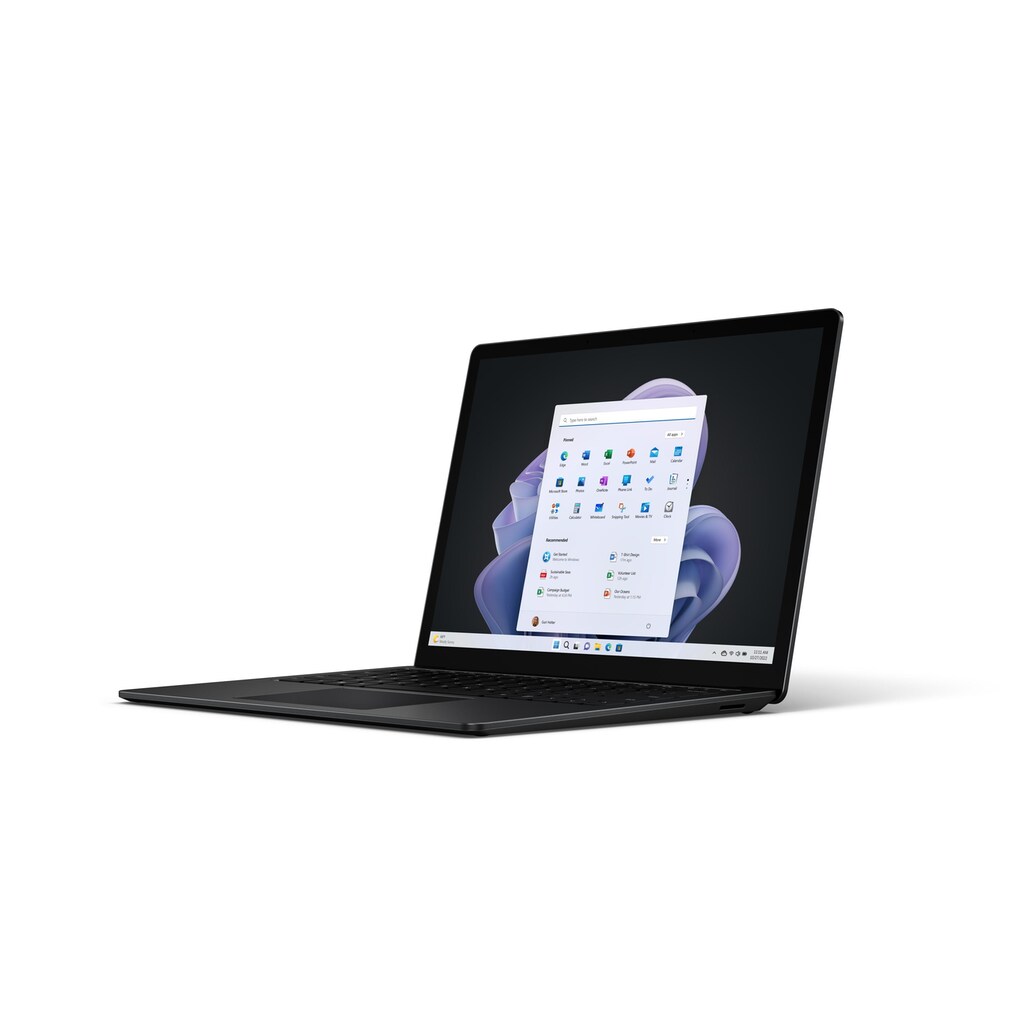 Microsoft Business-Notebook »Microsoft Surface Laptop 5 i5, Schwarz«, 34,15 cm, / 13,5 Zoll, Intel, Core i5, Iris Xe Graphics, 256 GB SSD