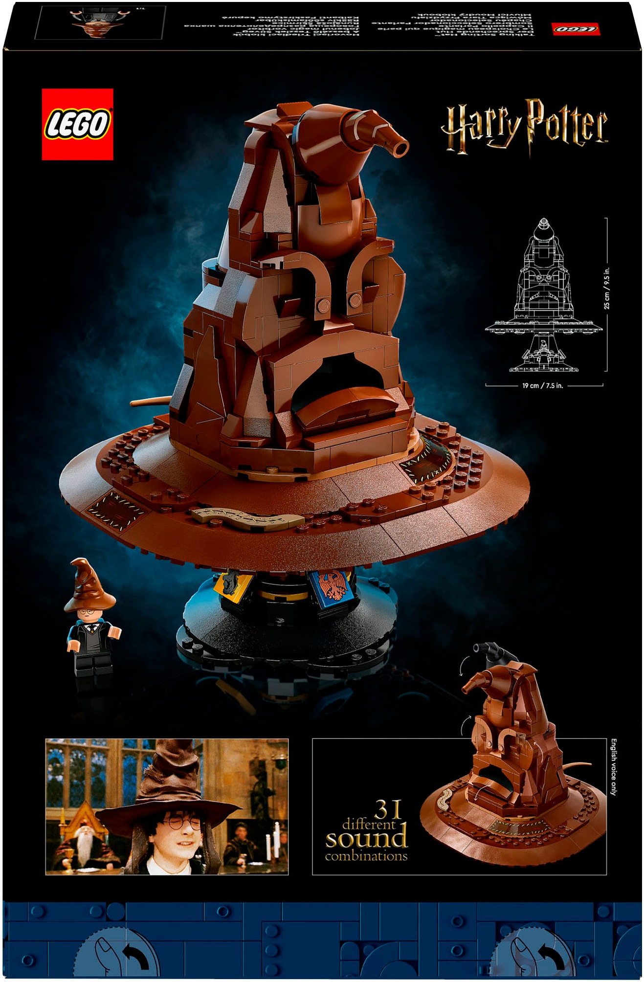 LEGO® Pions de construction »Der Sprechende Hut (76429), LEGO® Harry Potter™« Made in Europe