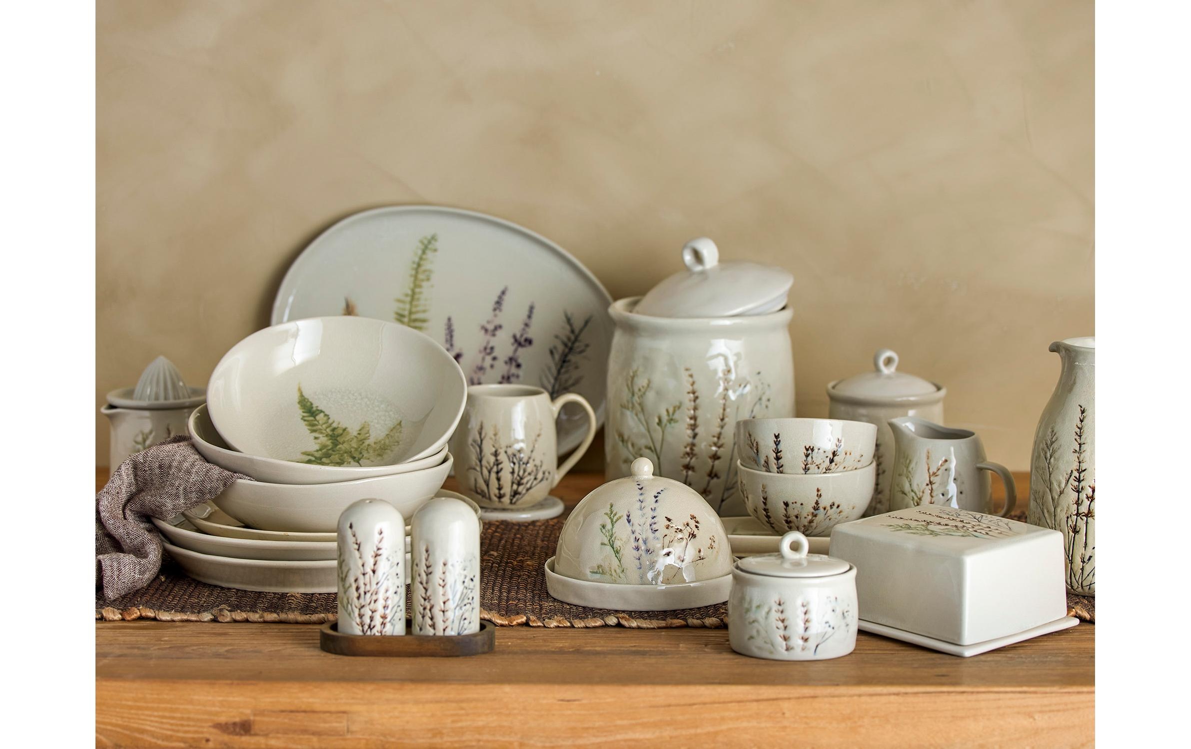 Bloomingville Coupe à dessert »Bea, Steingut, 6 Stück« 6 Spülmaschinenfest