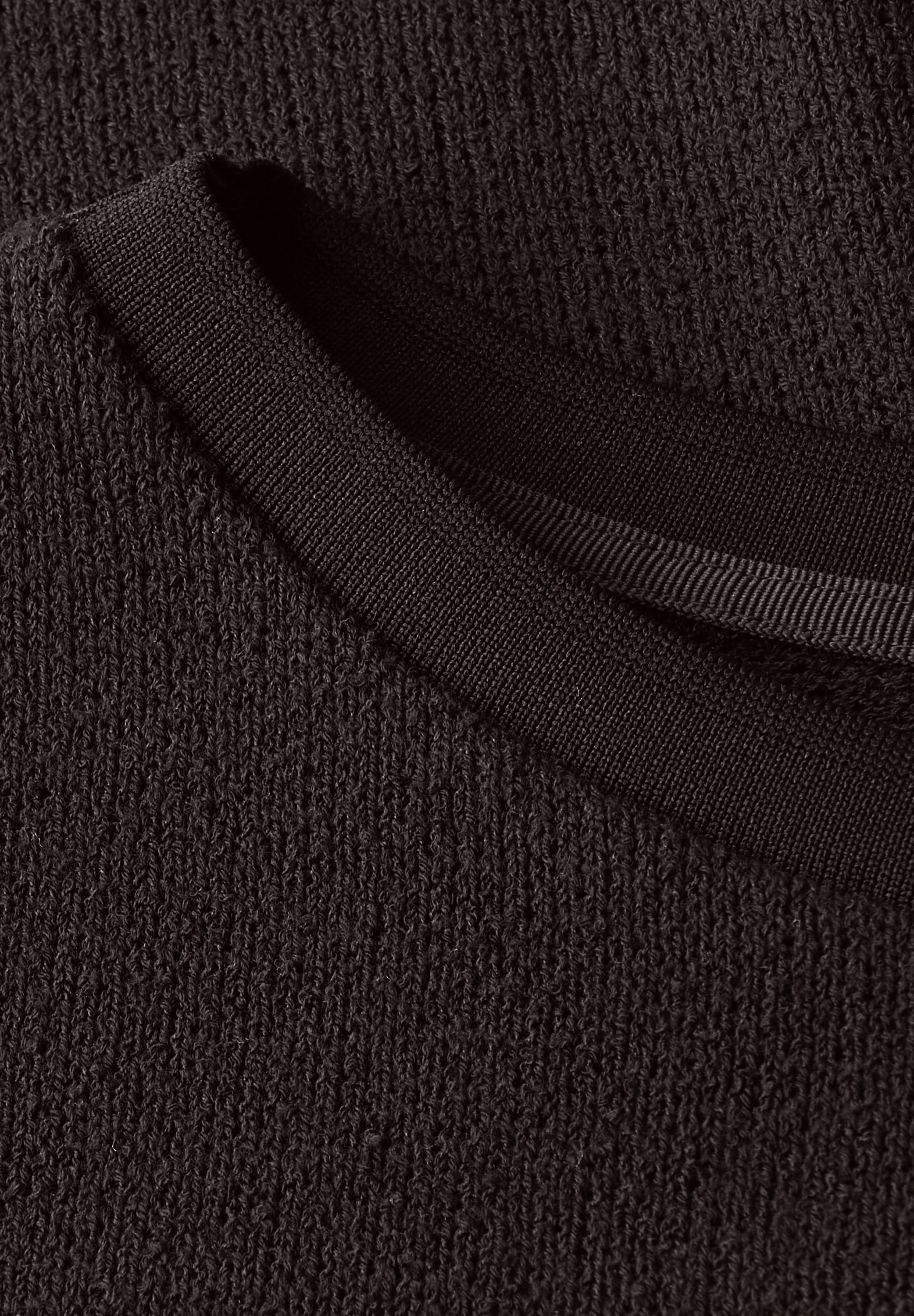 STREET ONE 3/4-Arm-Shirt in Strick-Look Qualität