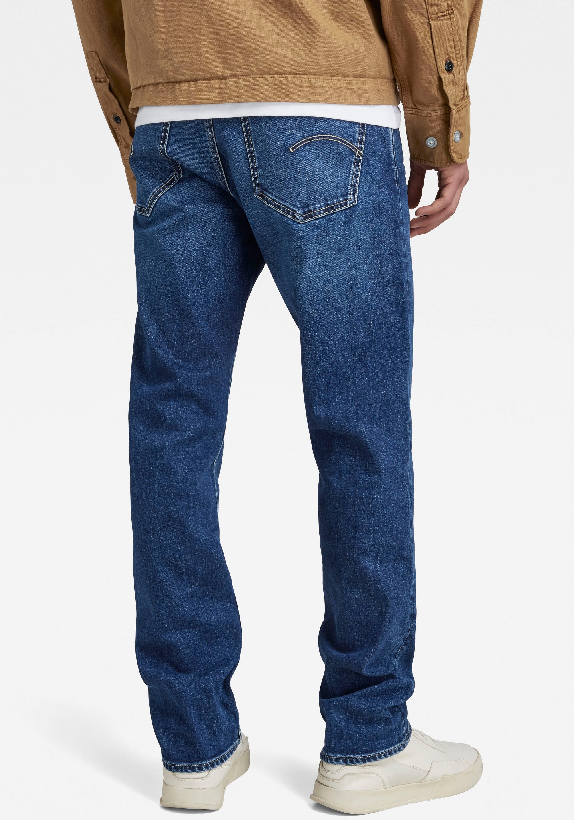 G-Star RAW Straight-Jeans »Mosa Straight«, mit hellen Nähten