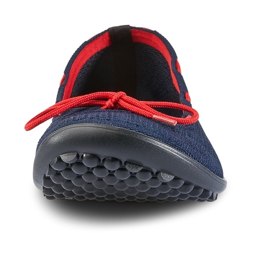 Leguano Barfussschuh »STYLE MARITIM«, Ballerina, Slipper, Bequemschuh mit modischen Durchzügen