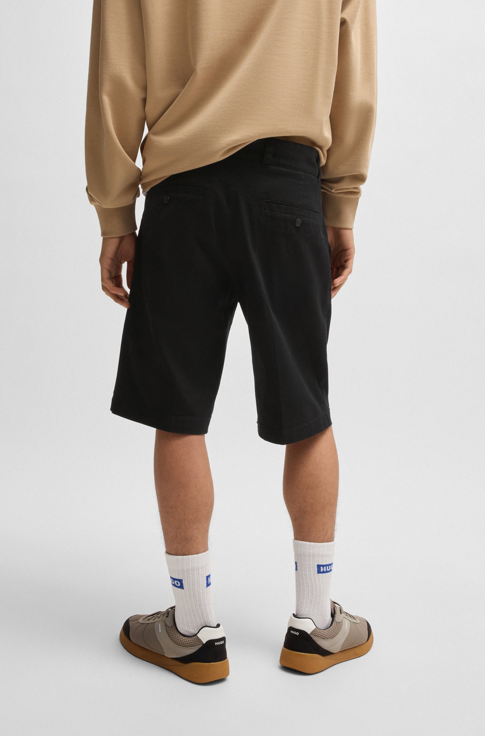 HUGO Blue Shorts »Dante242«, mit Flag-Label