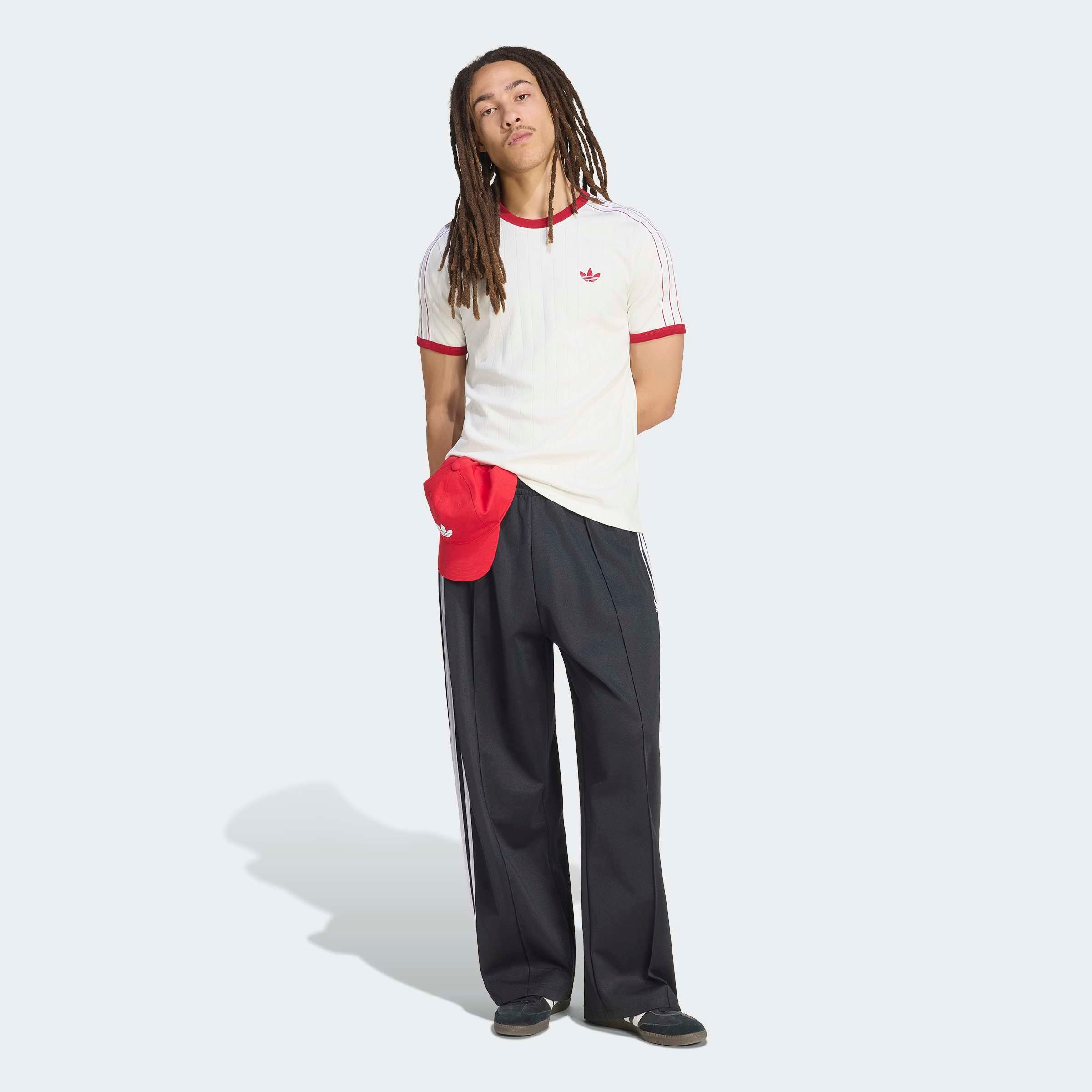 adidas Originals Sporthose »OS TP«  mit normal-weiter Passform, lange Hose, aus Baumwolle und Polyester