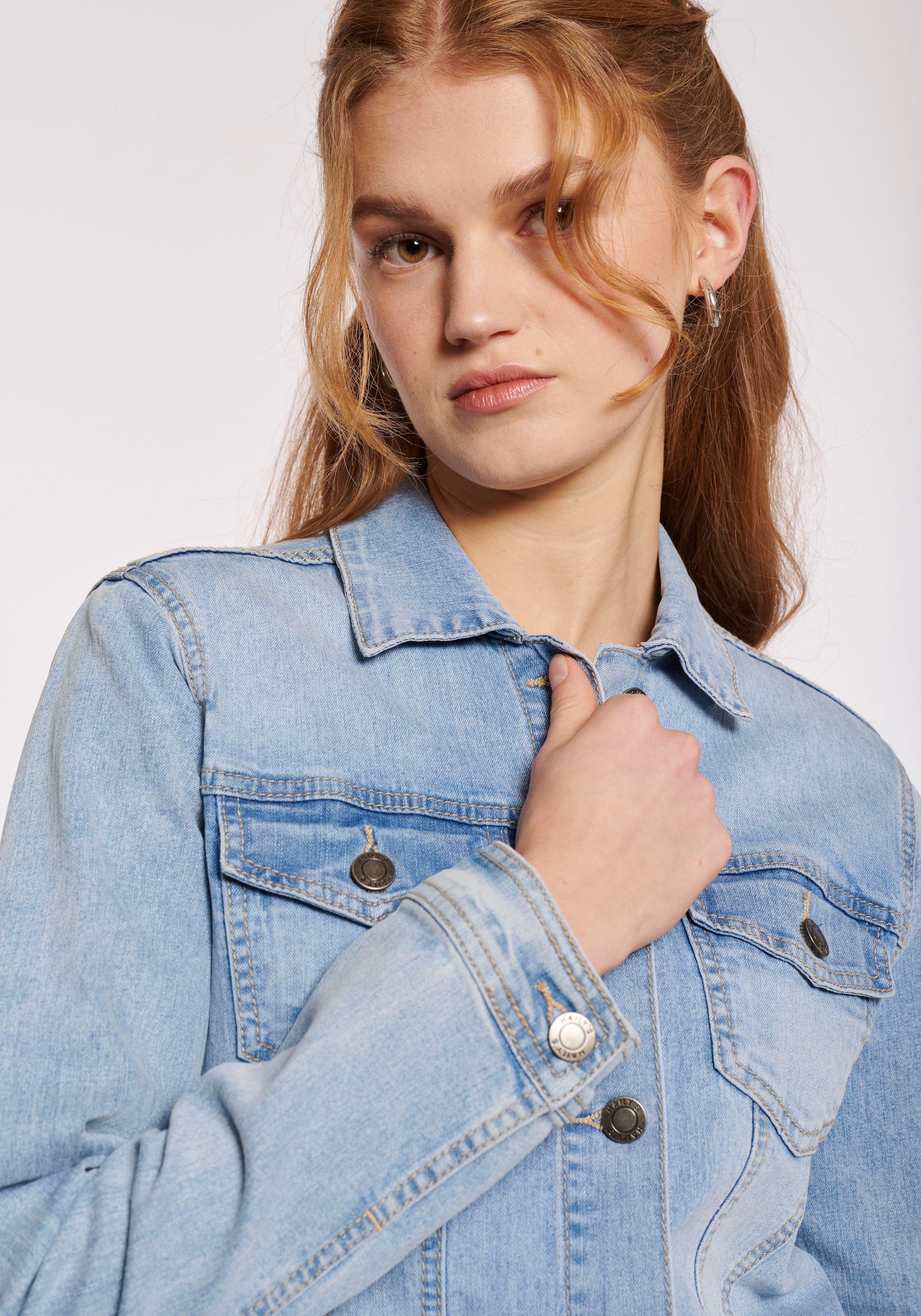 HaILY’S Jeansjacke »LS C DJK Ma44cy«, ohne Kapuze