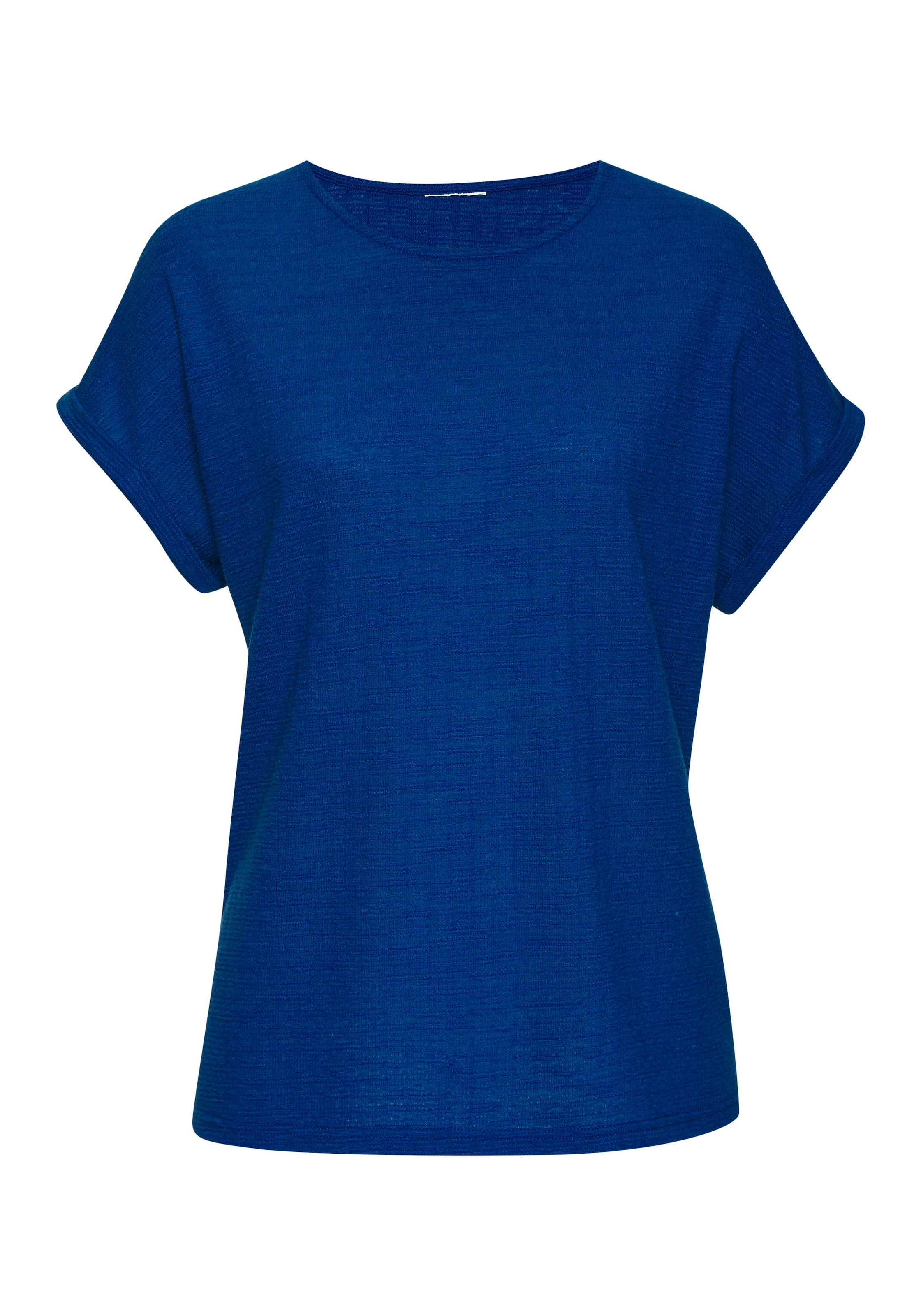 Vivance T-Shirt »mit modischer Struktur« aus bügelfreier Qualität mit Baumwolle