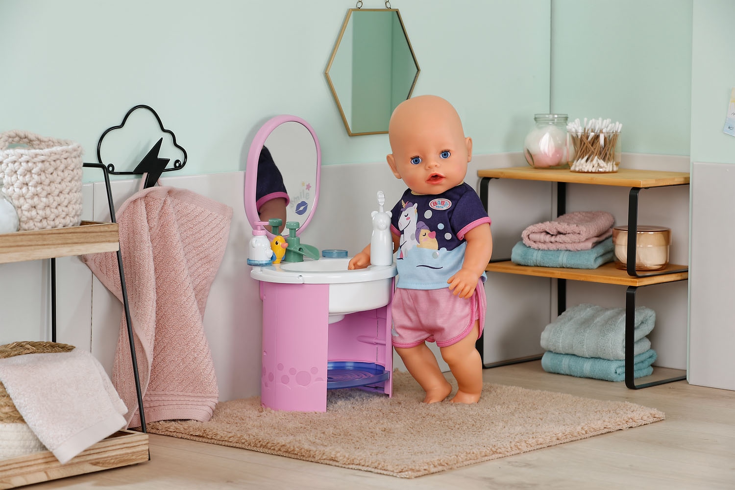 Baby Born Centre de jeux pour poupées »Handwaschbecken«