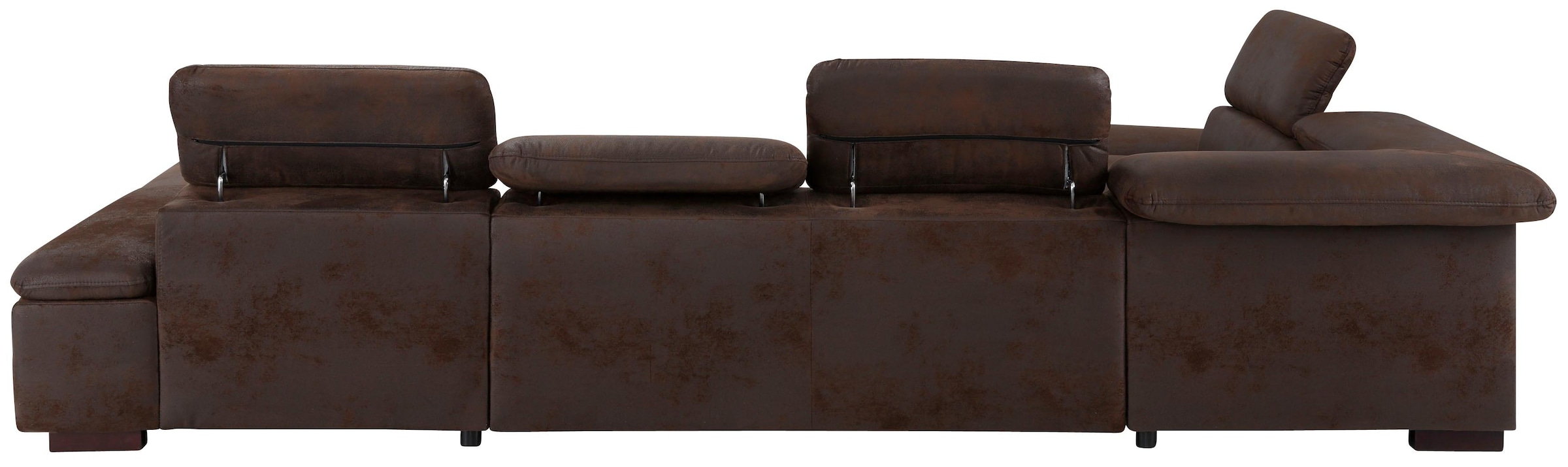 GOODproduct Wohnlandschaft »Alberto U-Form, B: 350 cm, mit Kopfteilverstellung, XXL-Sofa« optional mit Schlaffunktion, Couch mit Lederoption