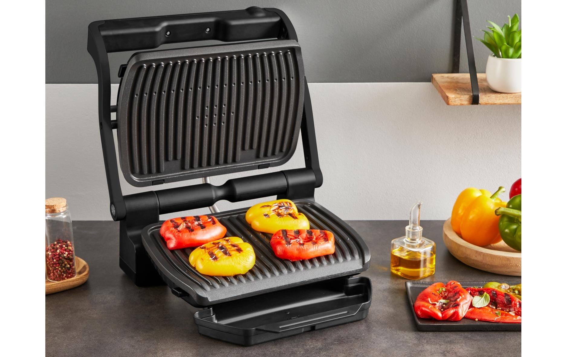 Tefal Kontaktgrill »OptiGrill+ GC7178 2000 W«, 2000 W