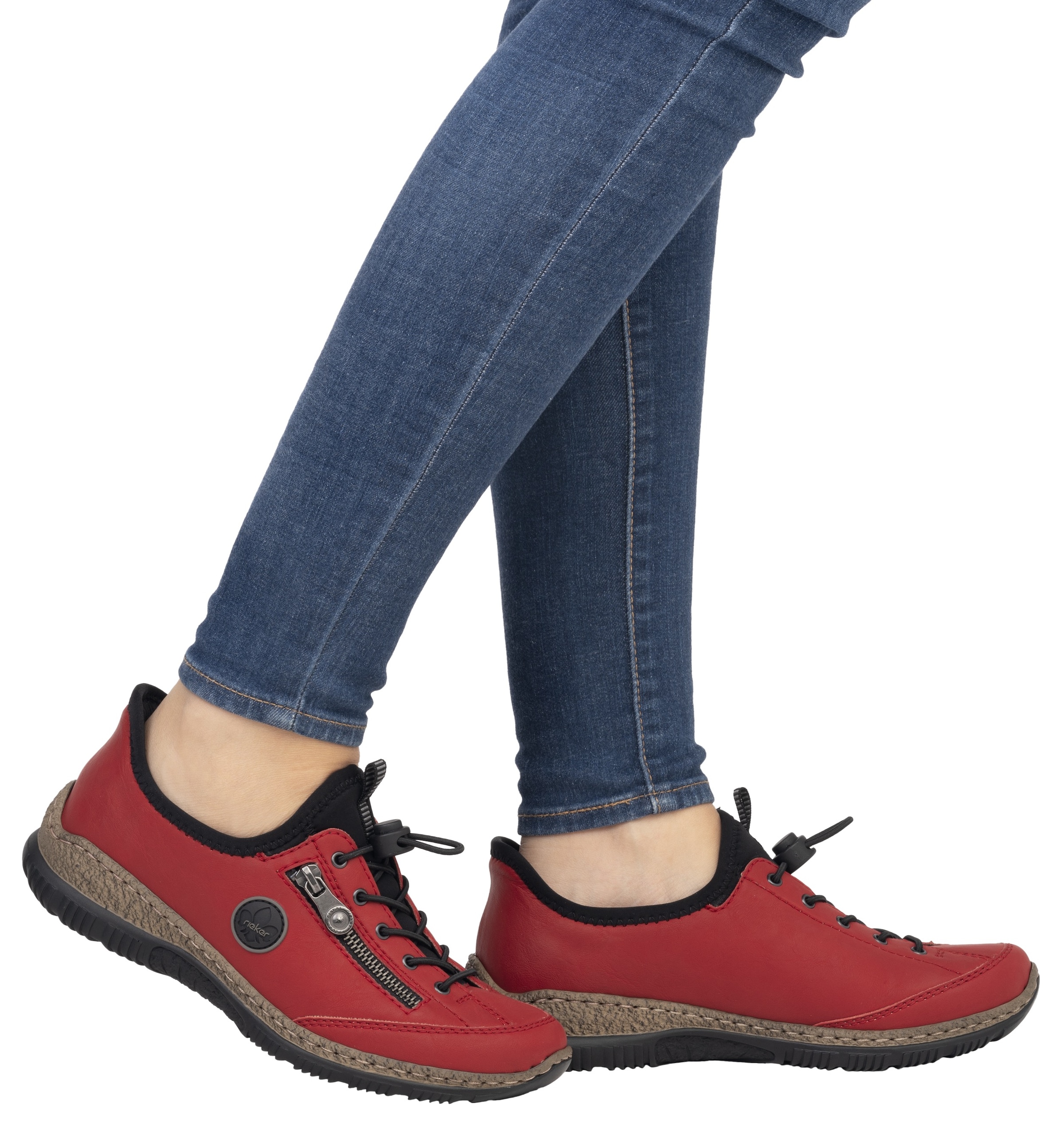 Rieker Baskets slip-on »Ready2GO«  , chaussure à enfiler, chaussure de loisir, chaussure basse avec équipement MemoSoft