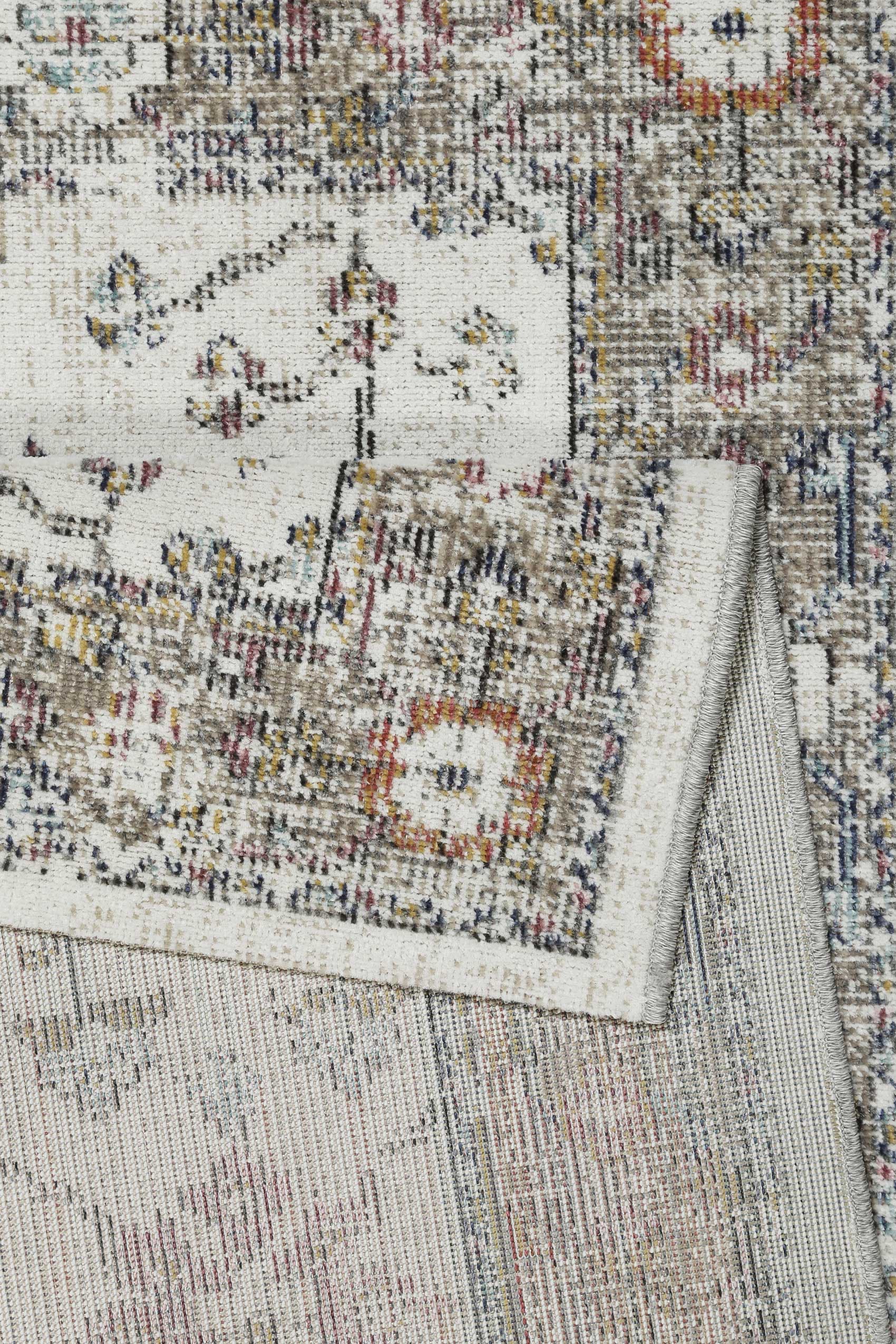 Wecon home Outdoorteppich »Lexington« rechteckig 4 mm Höhe pflegeleicht im Orient-Look, Vintage, Balkon, Küche, Wohnzimmer