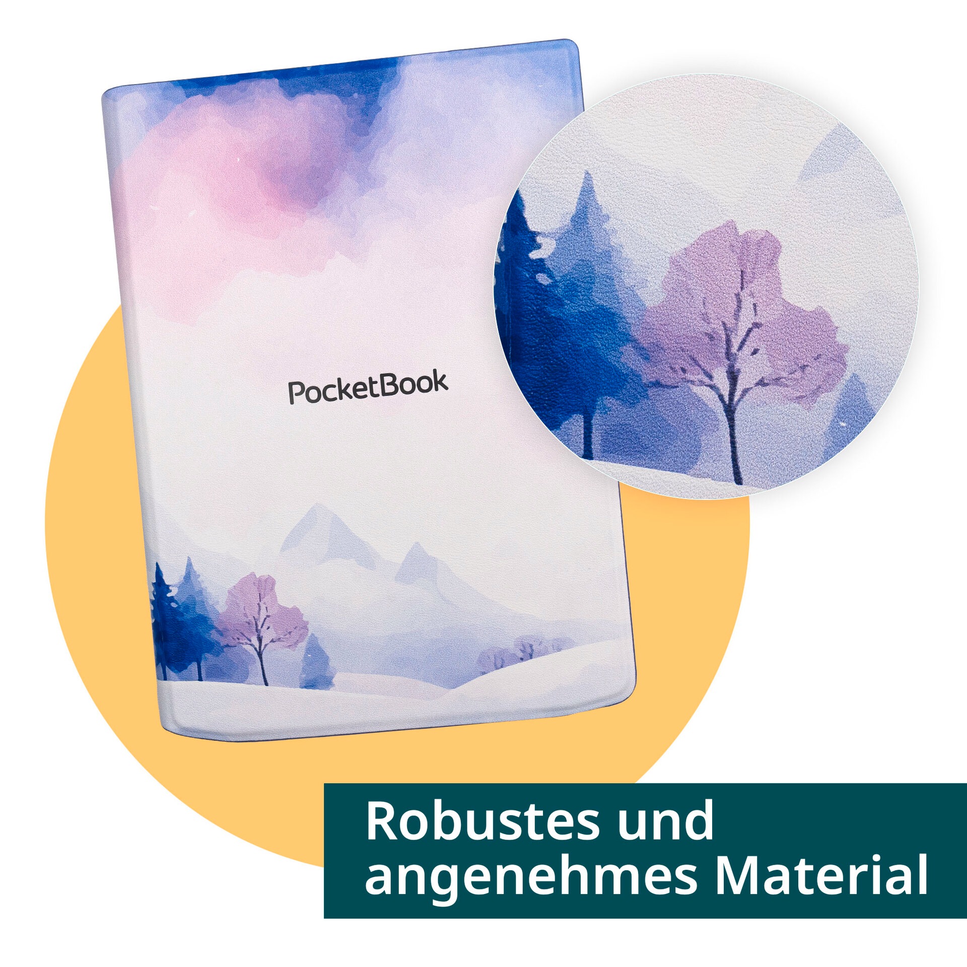 PocketBook E-Reader-Hülle »Flip Cover 7,8 für InkPad 4, InkPad Color 2 & InkPad Color 3« 19,8 cm (7,8 Zoll);PocketBook InkPad Color 2;PocketBook InkPad Color 3 Backcover, Schutzhülle, Book Cover, Case, Schutzcase, stossfest