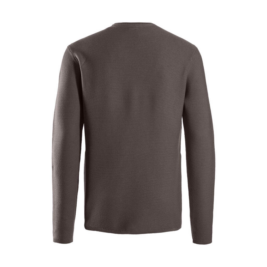 AUTHENTIC LE JOGGER Strickpullover, mit Double-Layer Optik
