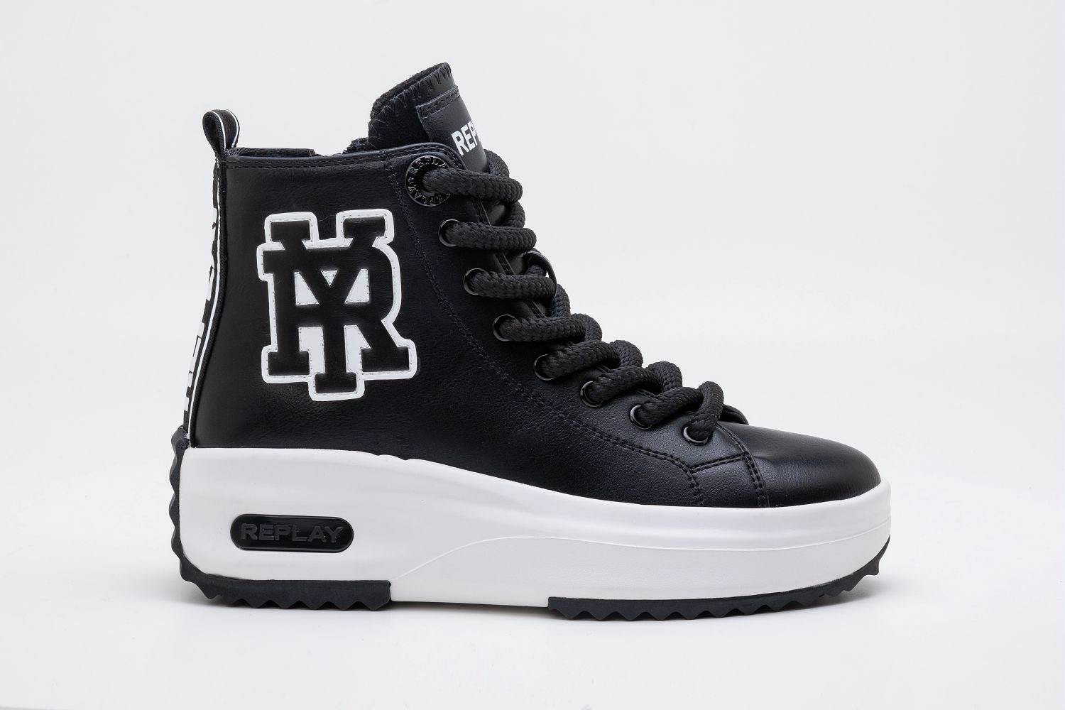 Replay Sneaker »AQUA 2 RY«, High Top Sneaker, Keilboots, mit Anziehlasche und Plateausohle