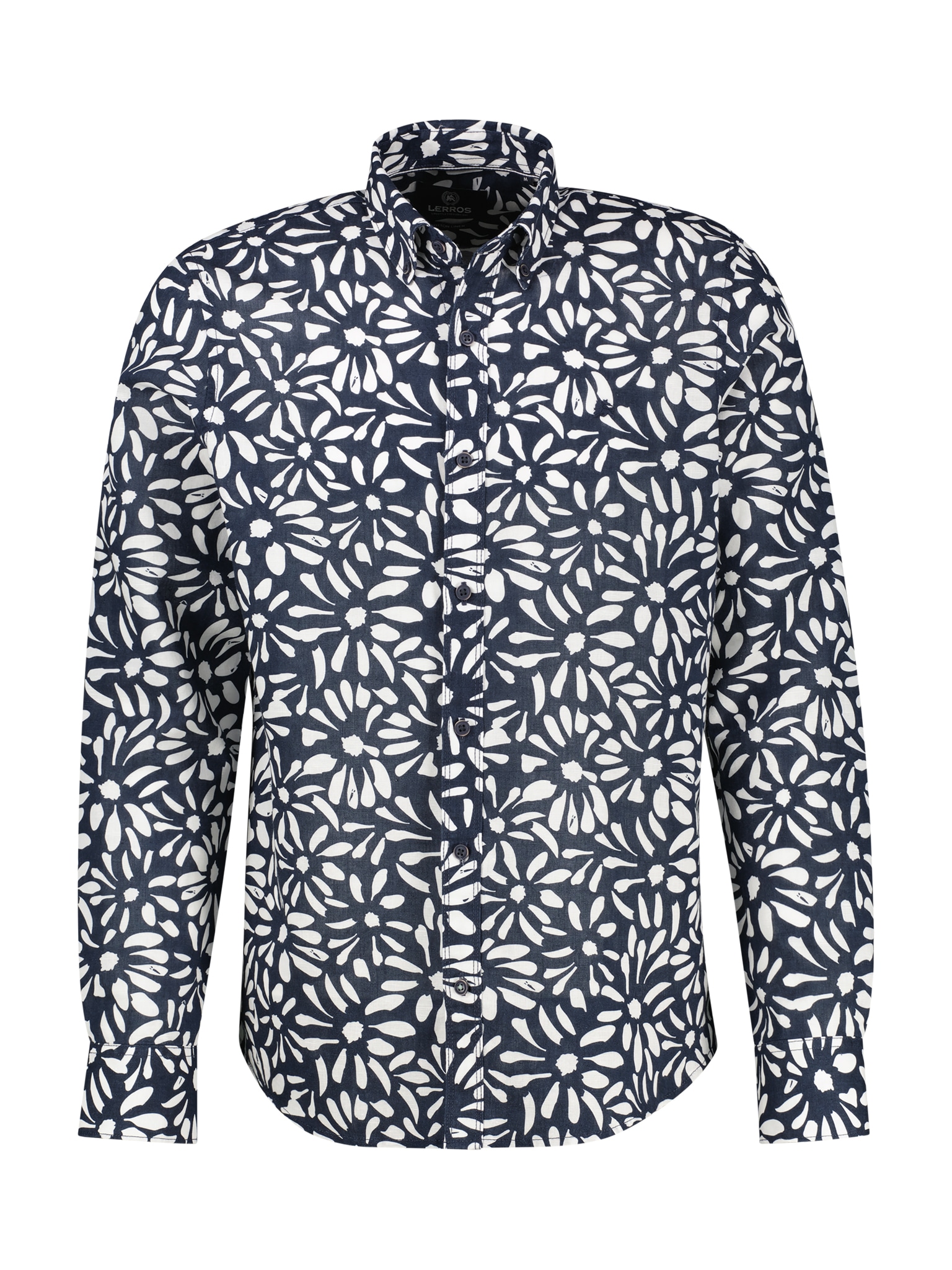 LERROS Chemise à manches longues avec imprimé intégral