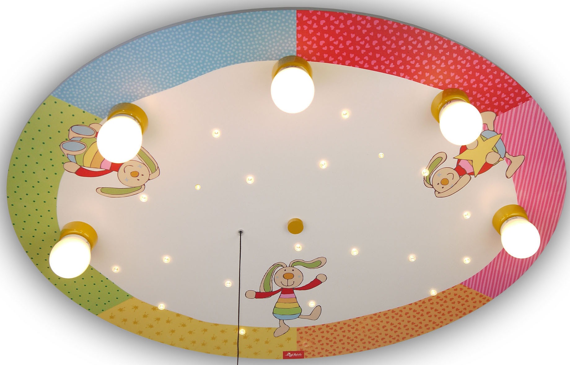 Image of niermann Deckenleuchte »Rainbow Rabbit«, E14, 1 St., Deckenleuchte Rainbow Rabbit bei Ackermann Versand Schweiz