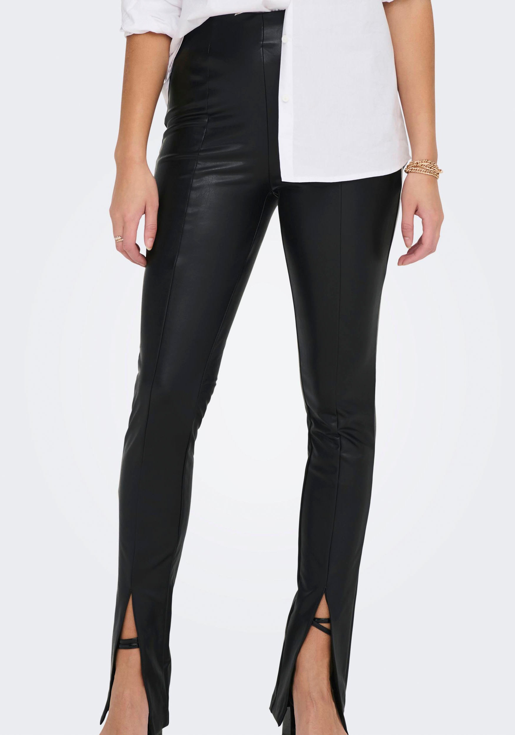 ONLY Lederimitathose »ONLPAPAYA FAUX LEATHER LEGGING OTW« kaufen