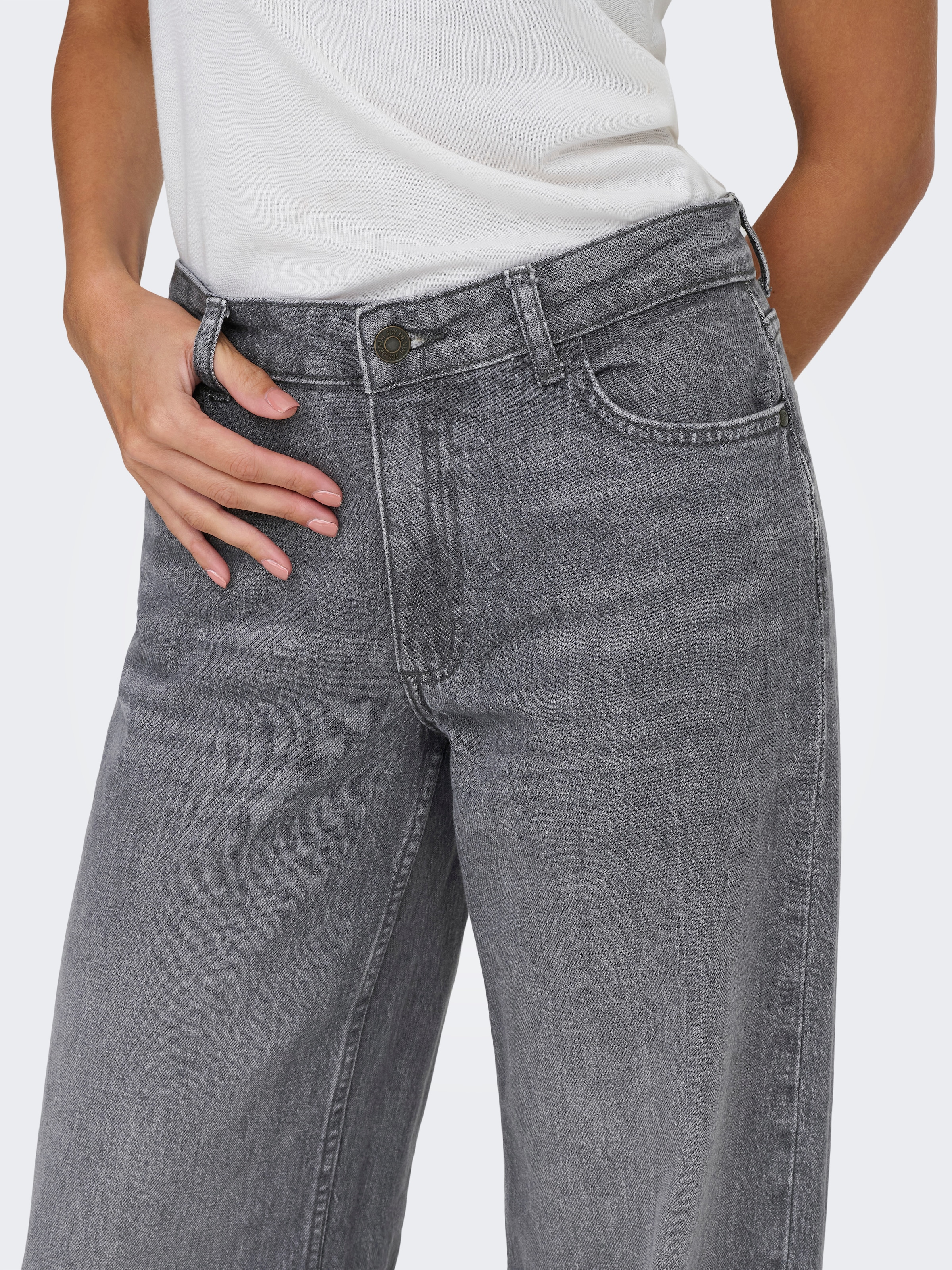 JDY Jeans Relax-fit »JDYRUBY MW WID MG 1007 DNM NOOS«