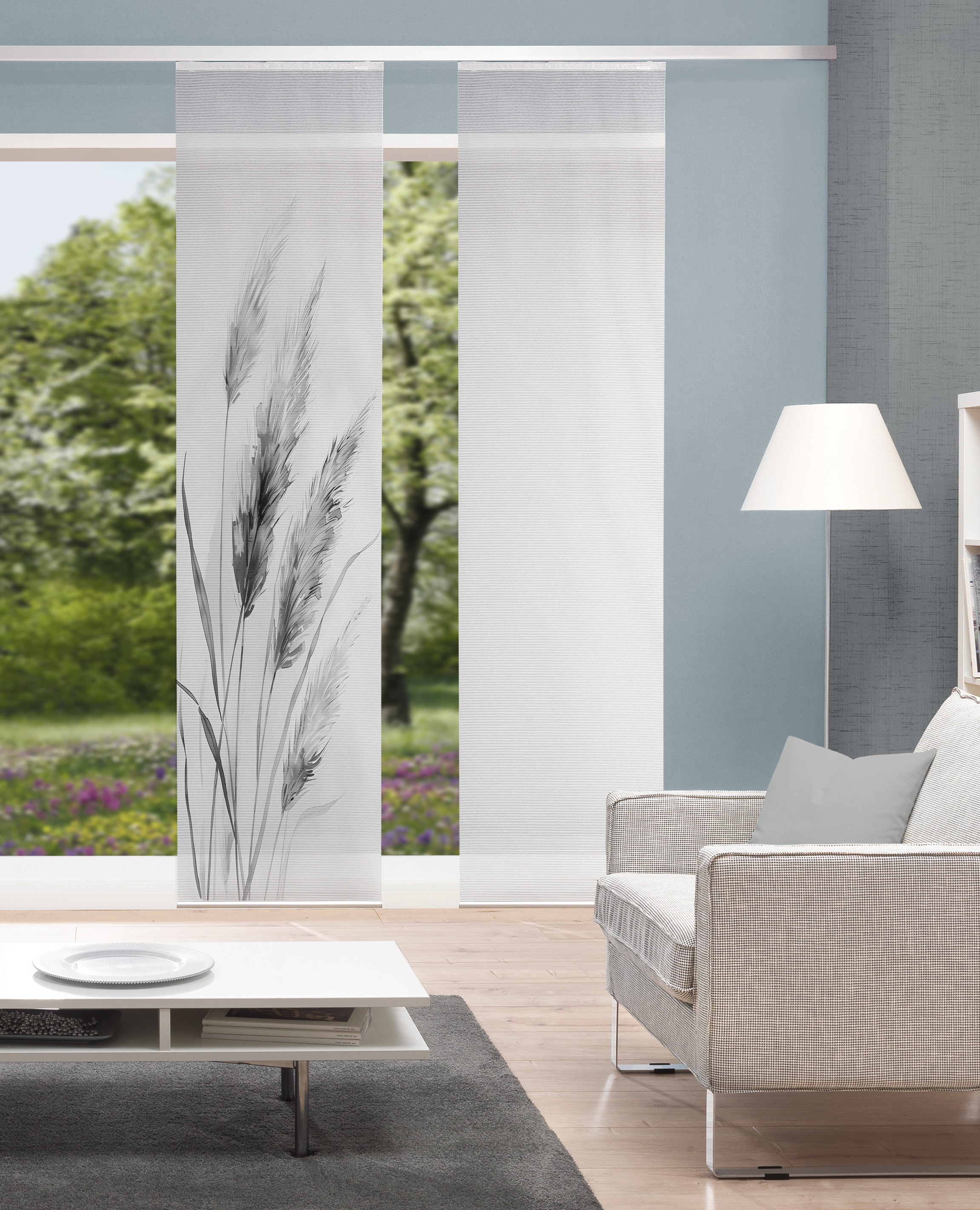Vision S Rideau coulissant »AUREA« Support de panneau 1 cuis tlg. impression numérique