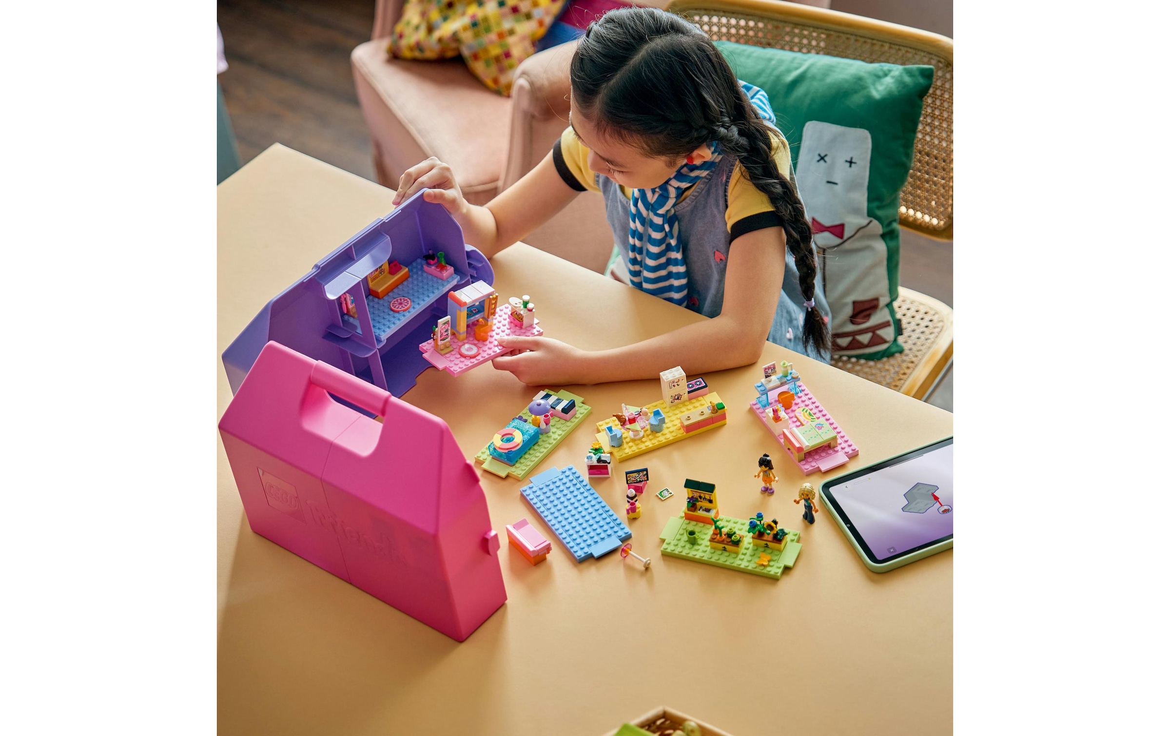 LEGO® Pions de construction »Kreativer Puppenhauskoffer (42697), LEGO Friends« fabriqué en Europe