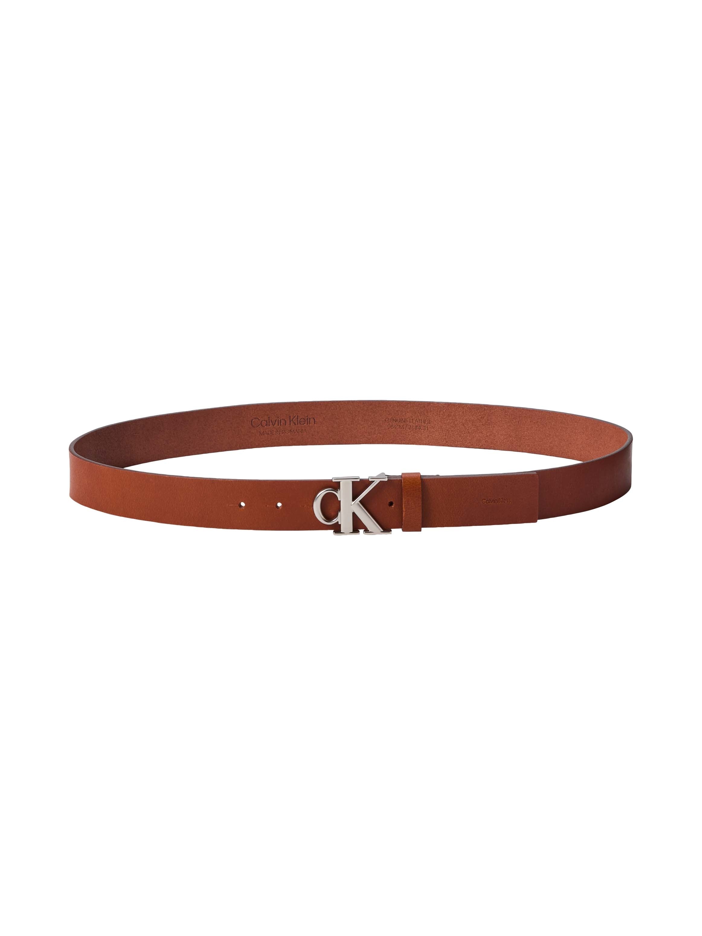 Calvin Klein Ledergürtel »CK BUCKLE SMOOTH 35MM« Grössenverstellbar mit Metallschliesse