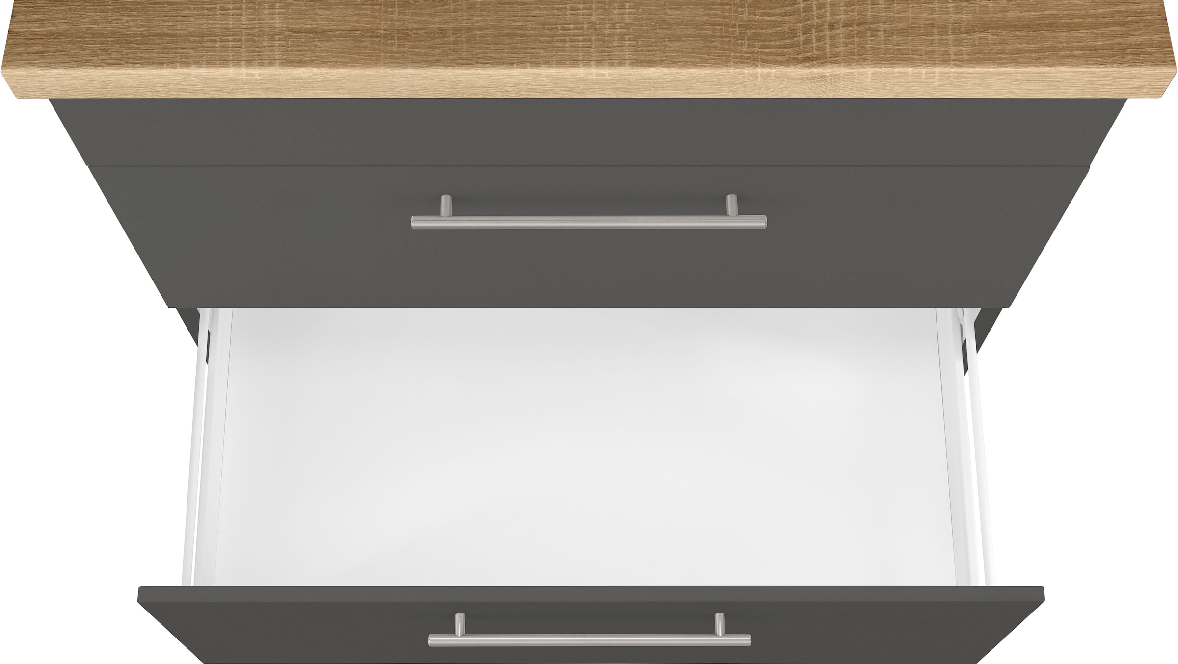wiho Küchen Armoire d'encastrement pour table de cuisson »Unna« 90 cm breit