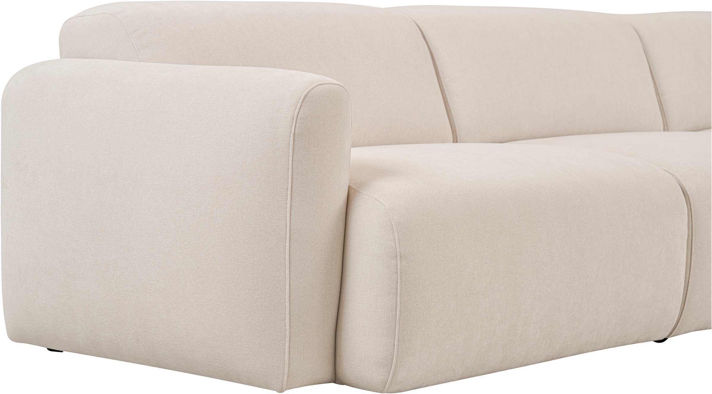 GOODproduct Canapé d'angle »Myrland Wohnlandschaft« largeur 310 cm, forme en L, chenille, tissu Easy Clean, avec mousse froide