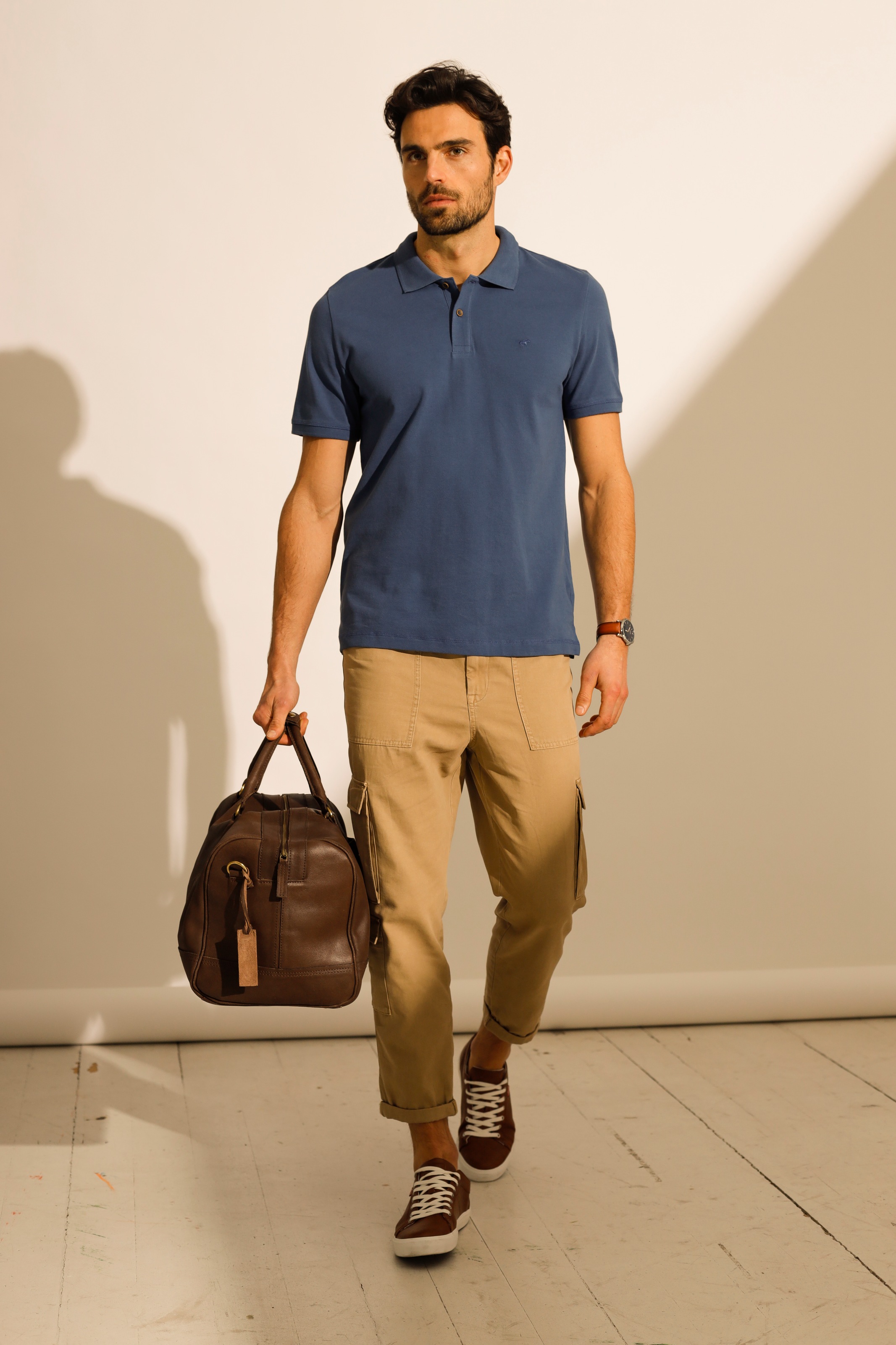 Image of MUSTANG Poloshirt, mit Logostickerei bei Ackermann Versand Schweiz