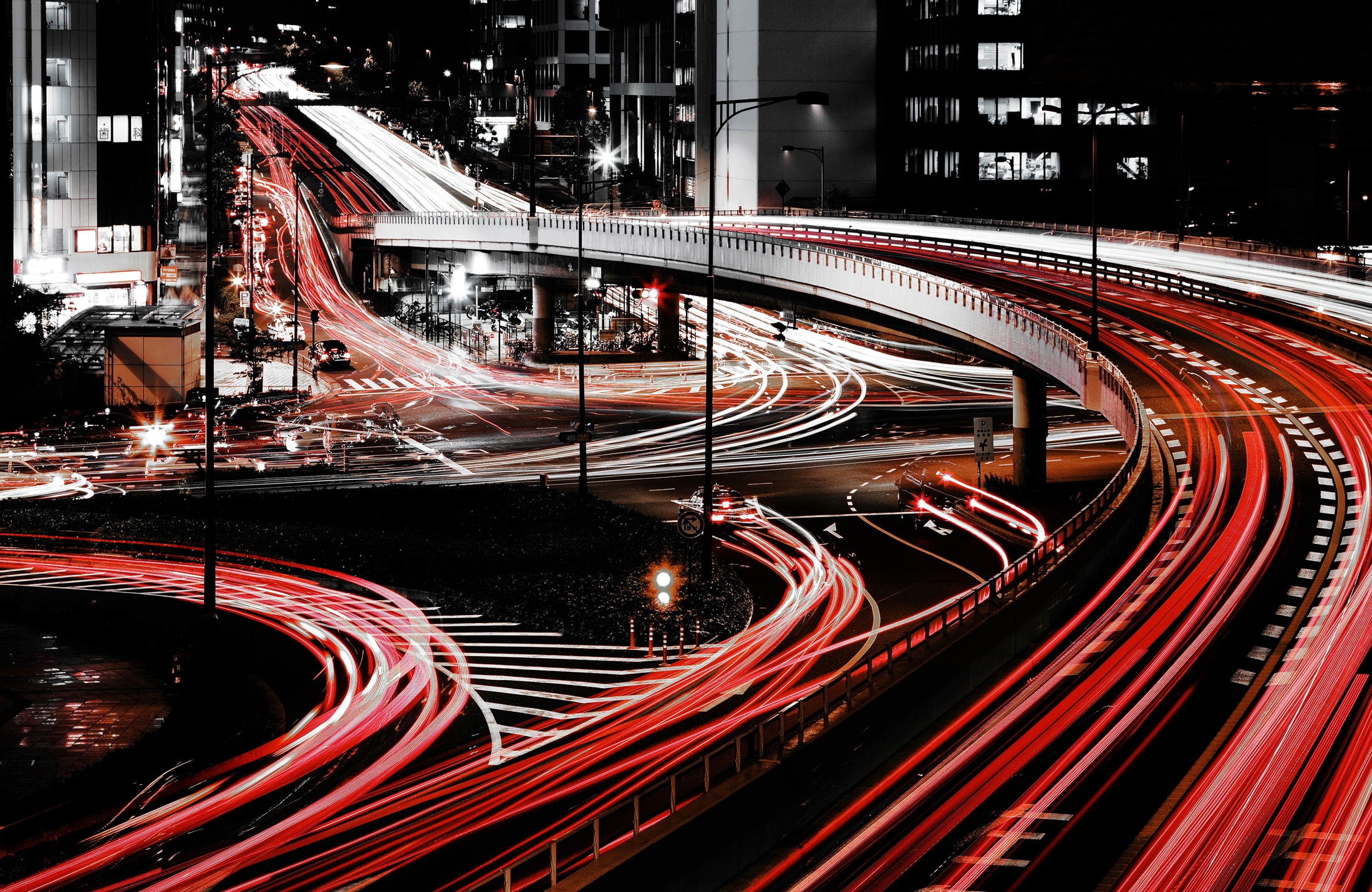 Image of Papermoon Fototapete "Photo-Art SHIGEHIRO ONO, STRASSE"