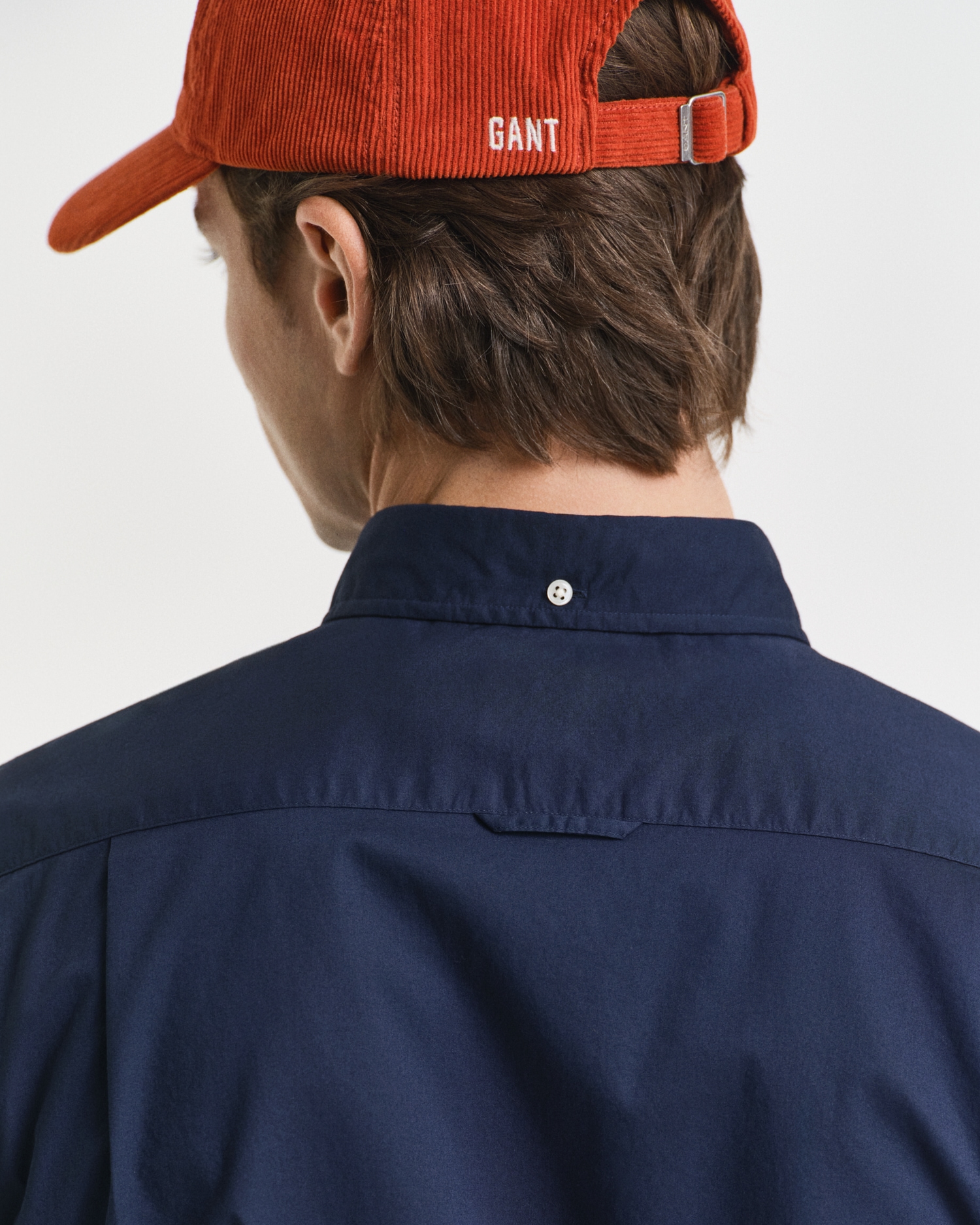 Gant Chemise à manches longues »Slim Fit Popeline Hemd leichte Baumwolle strapazierfähig pflegeleicht« mit klassischer Logostickerei auf der Brust