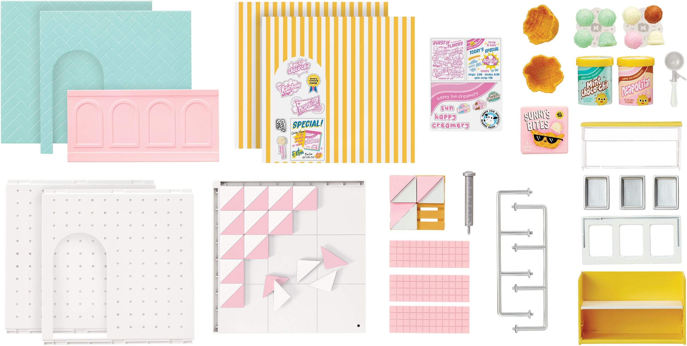 MGA ENTERTAINMENT Set créatif »MGA's Miniverse - Spaces Starter Pack- Ice Cream«