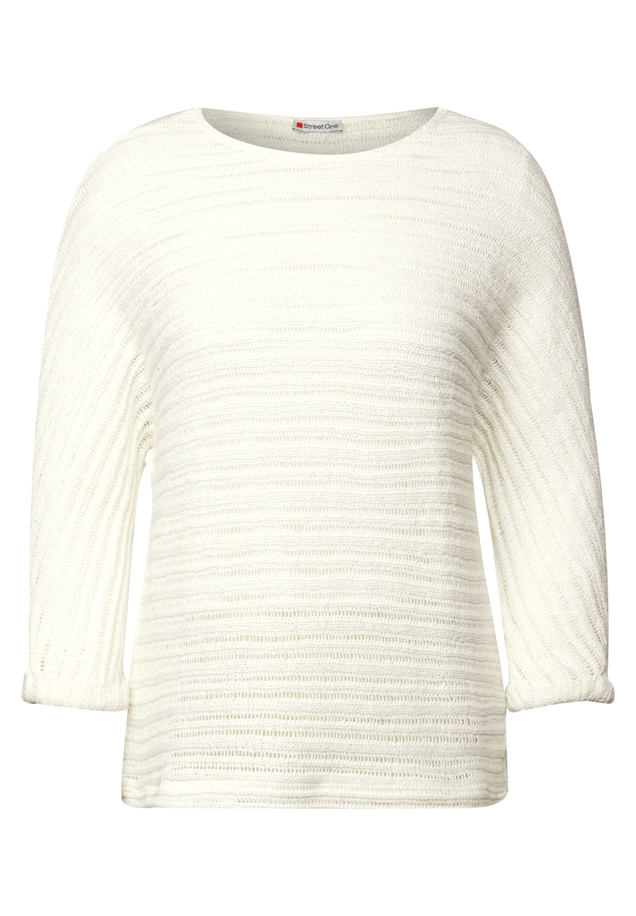 STREET ONE Strickpullover, mit U-Boot-Ausschnitt