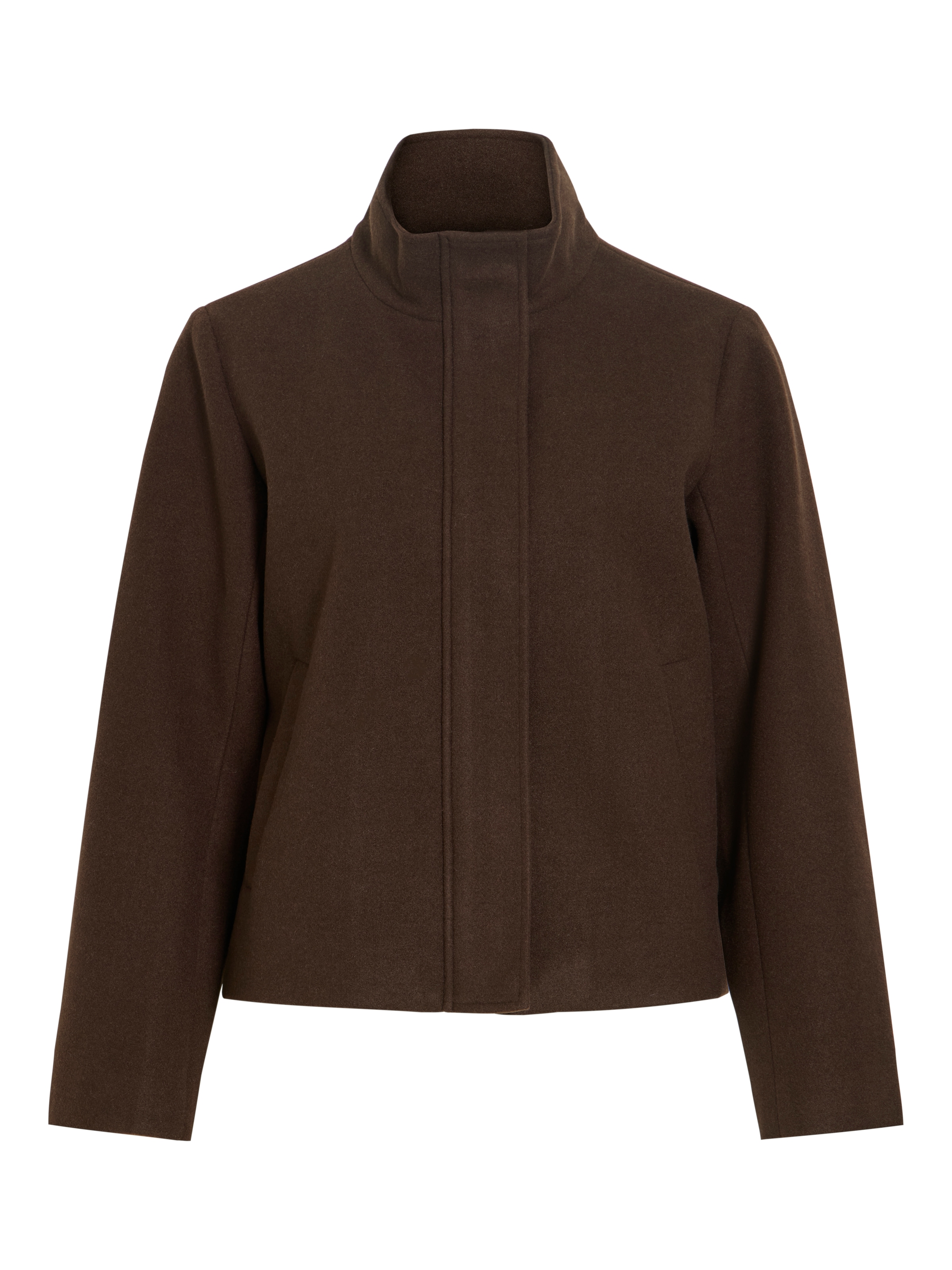 Vila Veste courte »VICLAUDIA L/S HIGH NECK SHORT JKT- NOOS« fibre synthétique