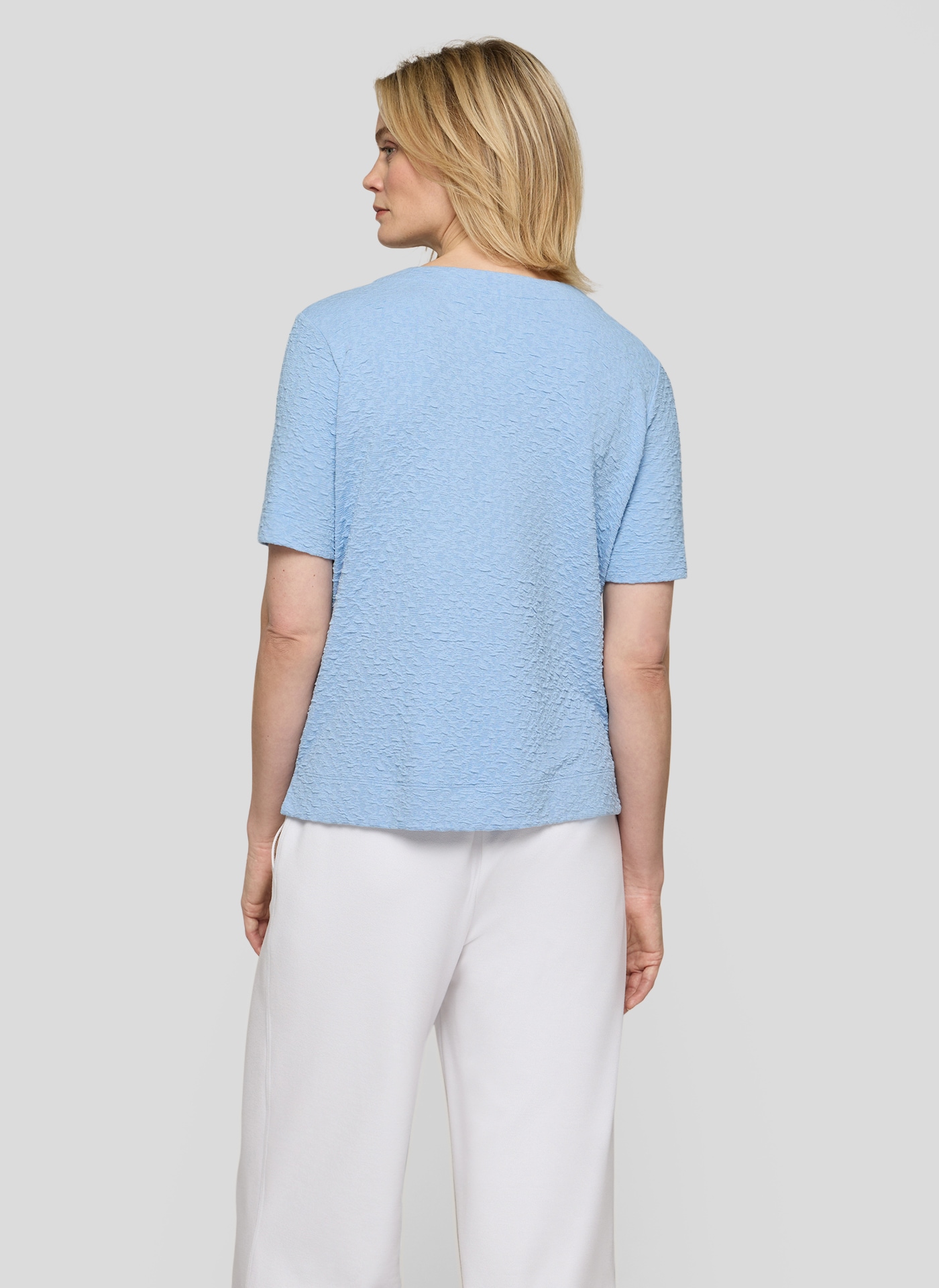 Rabe T-Shirt im Crinkle-Look