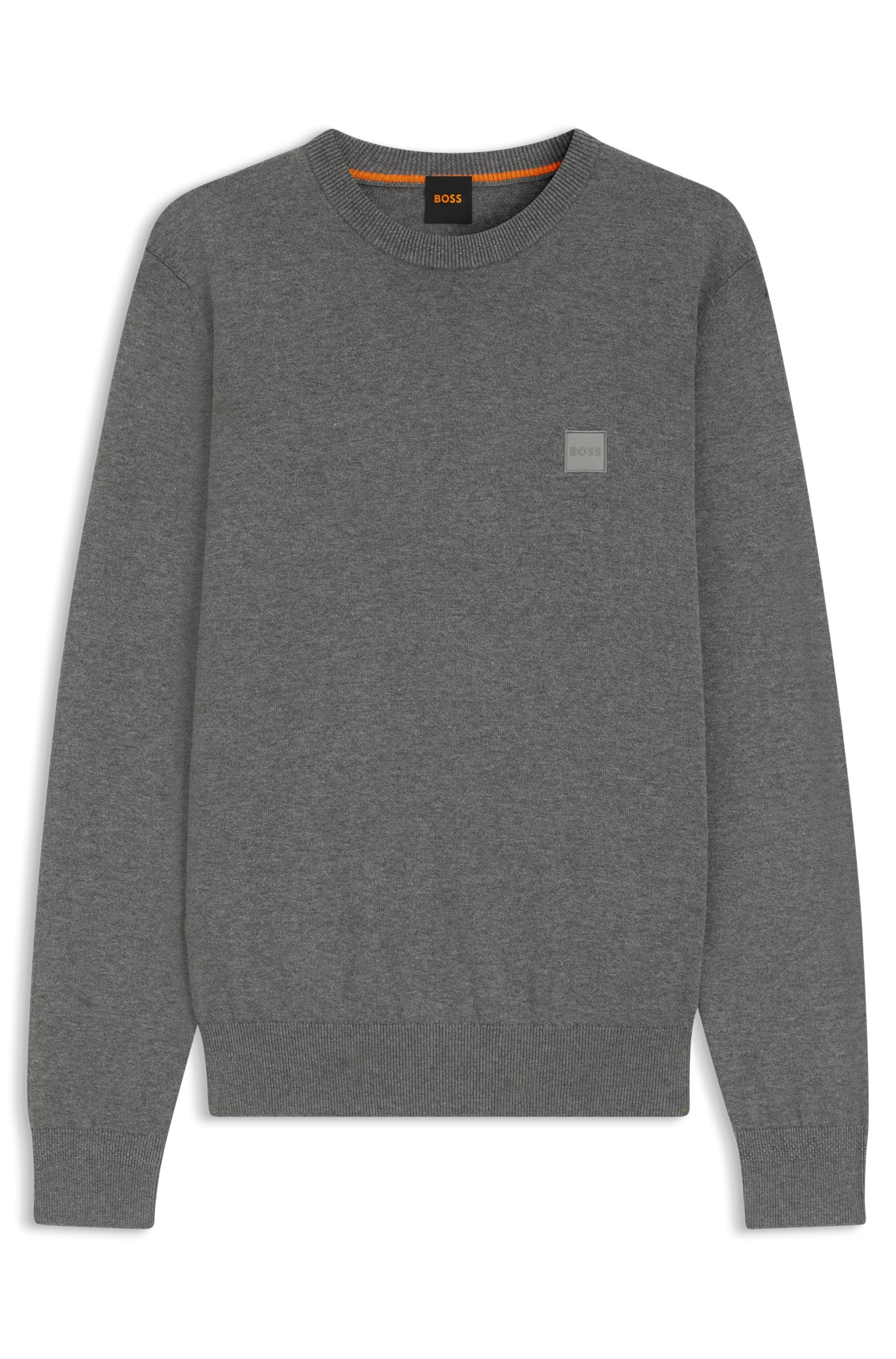 BOSS ORANGE Strickpullover »Kanovano« mit Rundhalsausschnitt