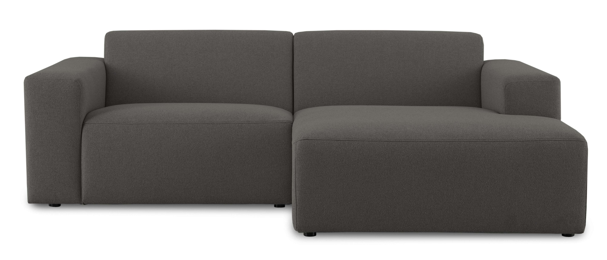 INOSIGN Ecksofa »Koa,228cm, L-Form, Modulsofa, Webstoff, Cord, Struktur«, Designsofa, weicher Lounge-Sitzkomfort, Welleunterfederung, bodentief