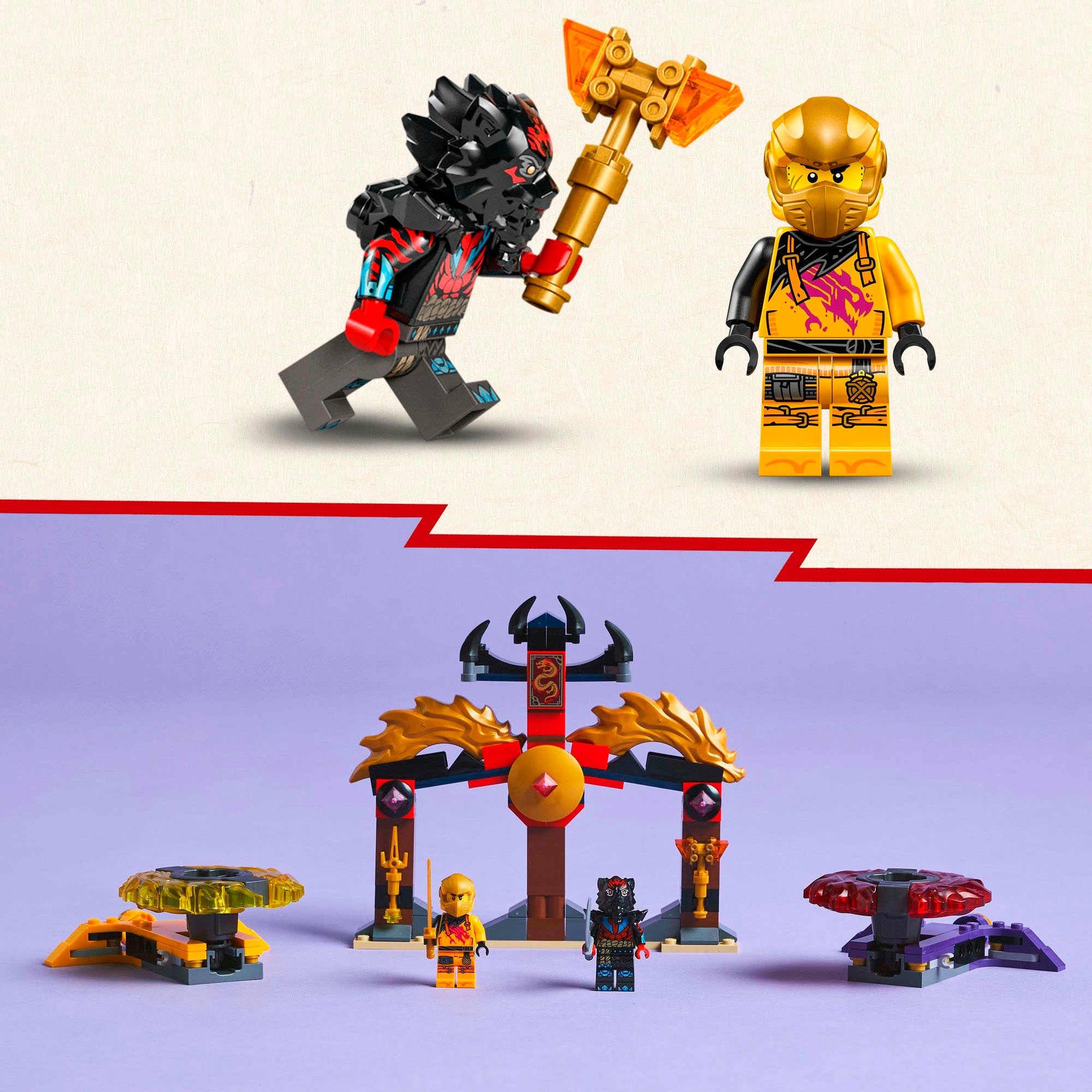 LEGO® Pions de construction »Drachen-Spinjitzu Battle Pack (71826), LEGO Ninjago« Made in Europe