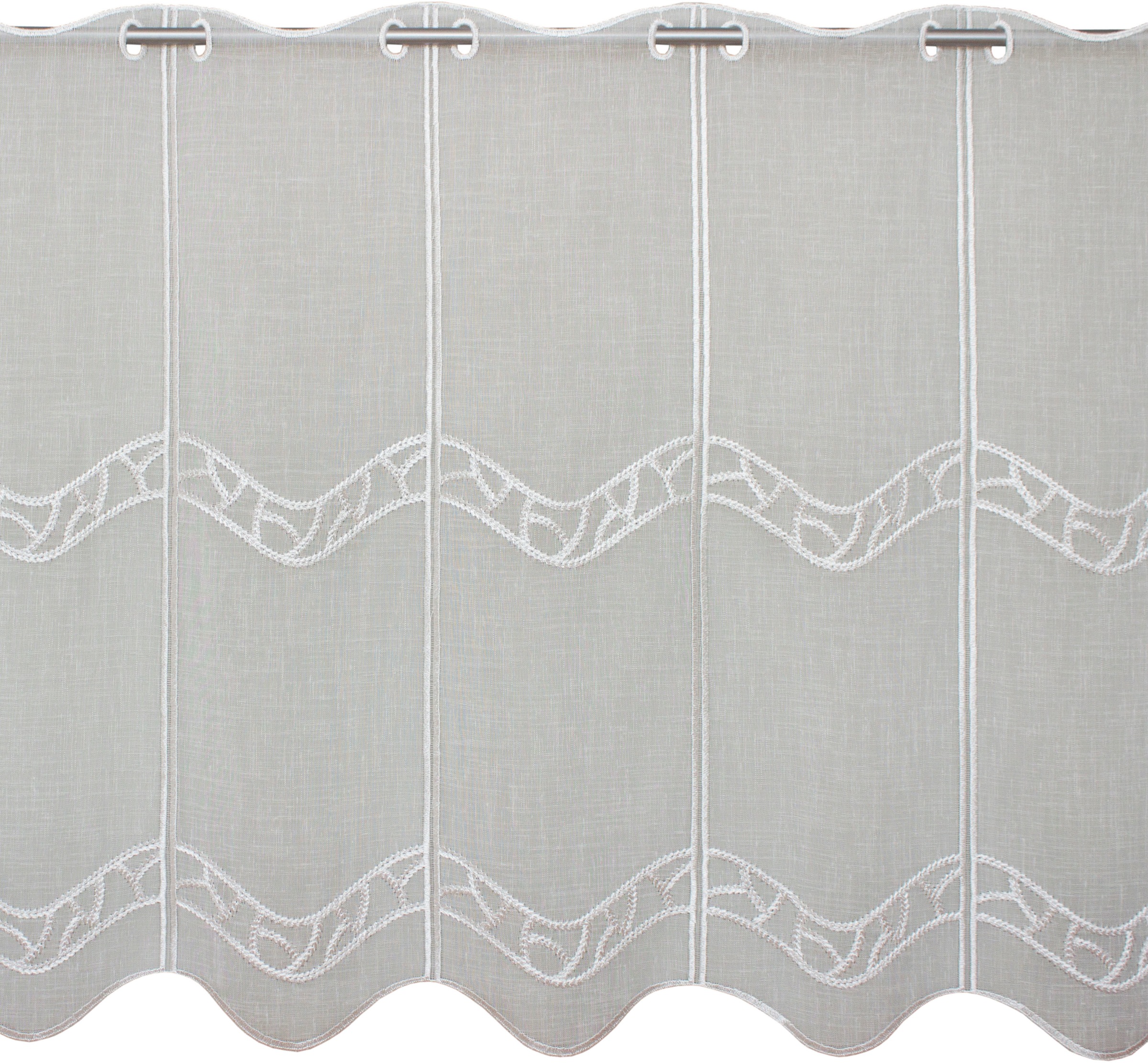 Image of VHG Scheibengardine nach Mass »Tilda«, (1 St.), Scheibengardine "Tilda",VHG,Stabdurchzug bei Ackermann Versand Schweiz