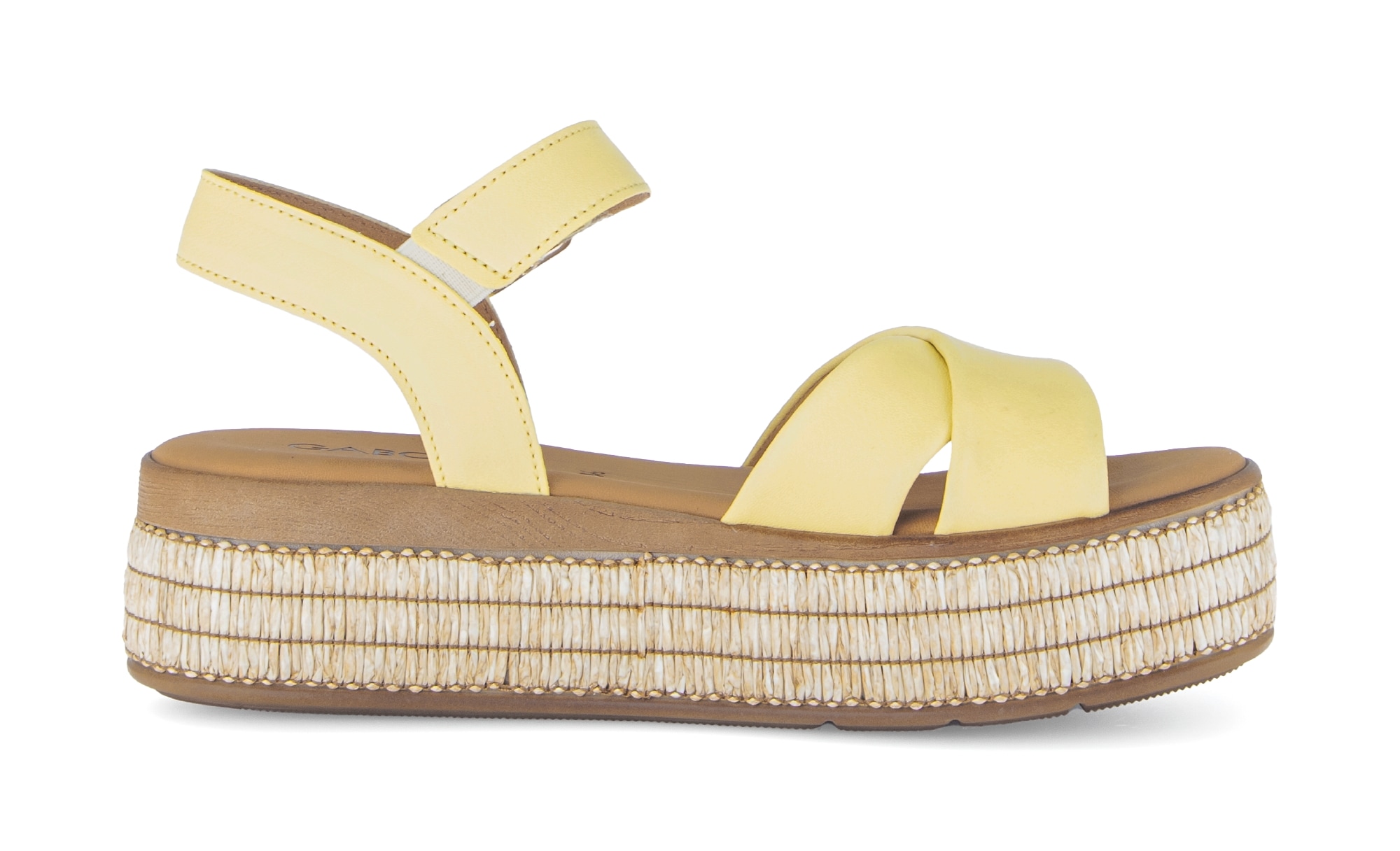 Gabor Sandalette  , Plateau, Sommerschuh, mit hochem Tragekomfort