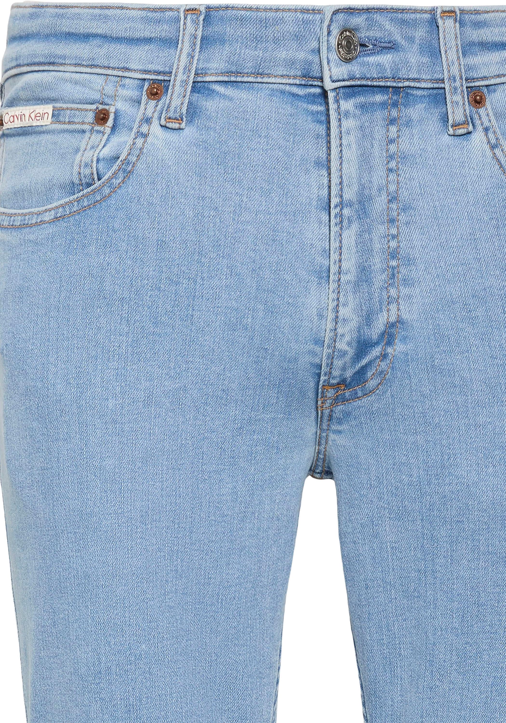 Calvin Klein Jeans Jeans skinny »SKINNY« mit Leder-Badge