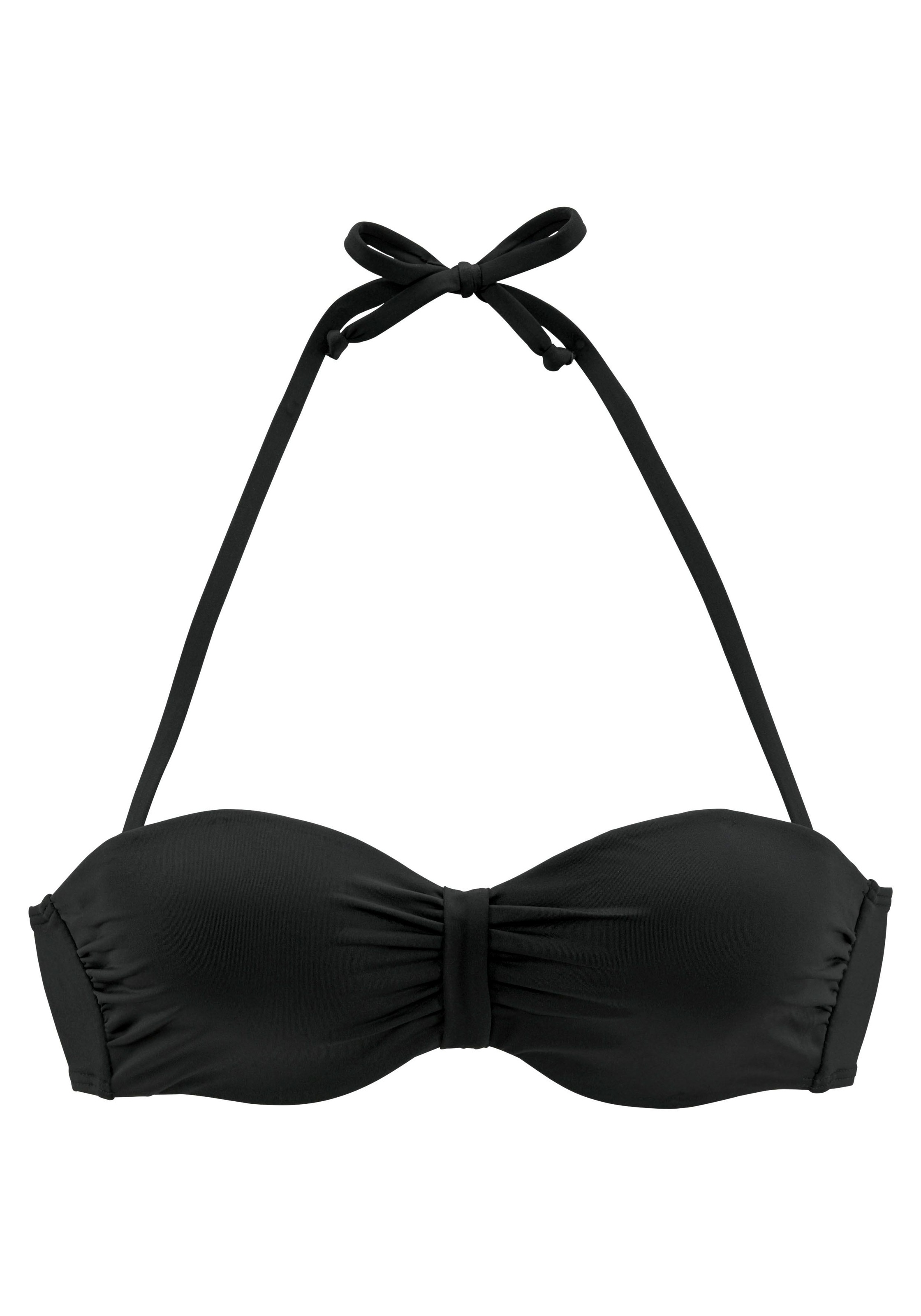 Bench. Bügel-Bandeau-Bikini-Top im Uni-Style