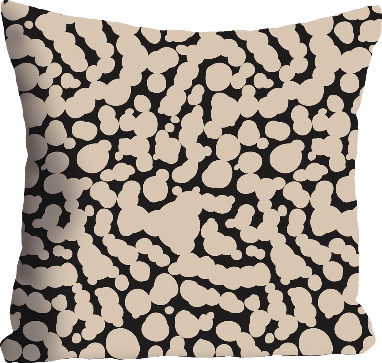 Image of queence Dekokissen ""Dots"" Kissenhülle ohne Füllung, 1 Stück