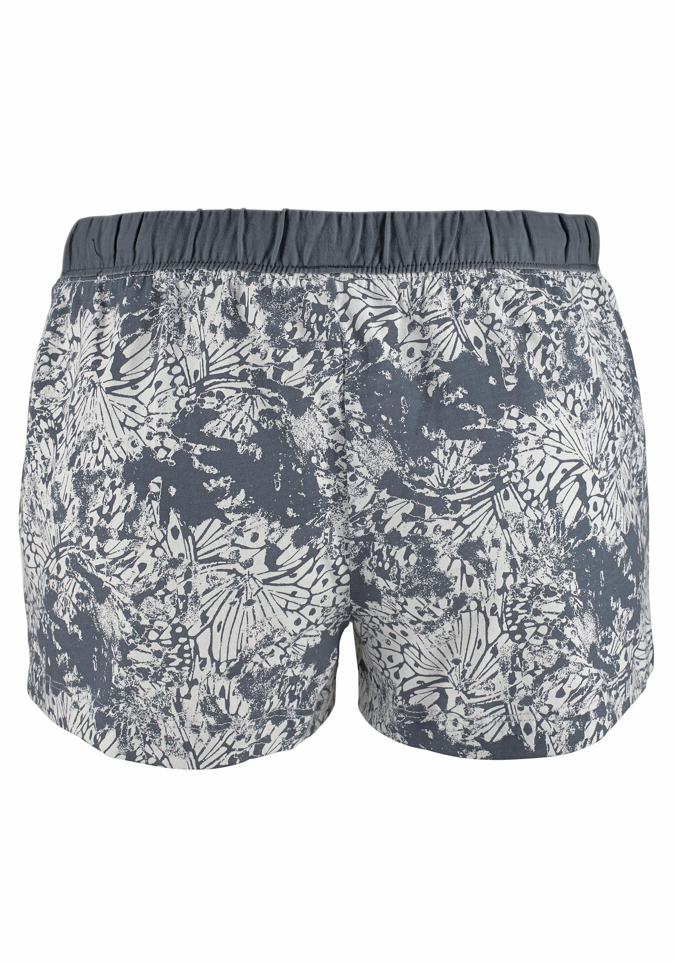 Buffalo Shorty, (2 tlg.), mit gemusterter Shorts und softem Basic T-Shirt