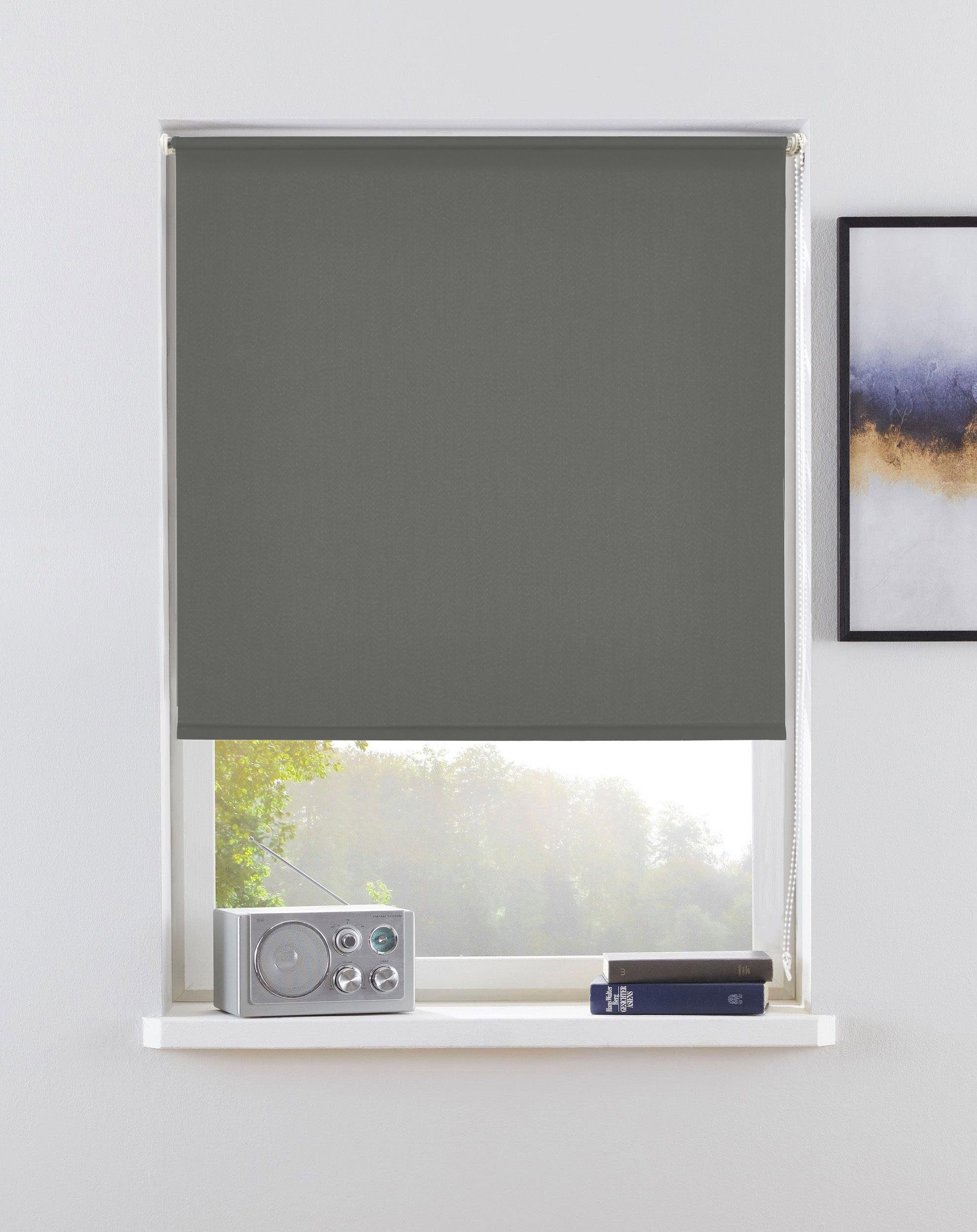 GOODproduct Store à tirage latéral »THEMSE« obscurcissant occultation | protection visuelle | économique en énergie Aucun perçage requis suspendu librement bestseller avec plus de 3000 avis 4,5 étoiles, bretelles pince