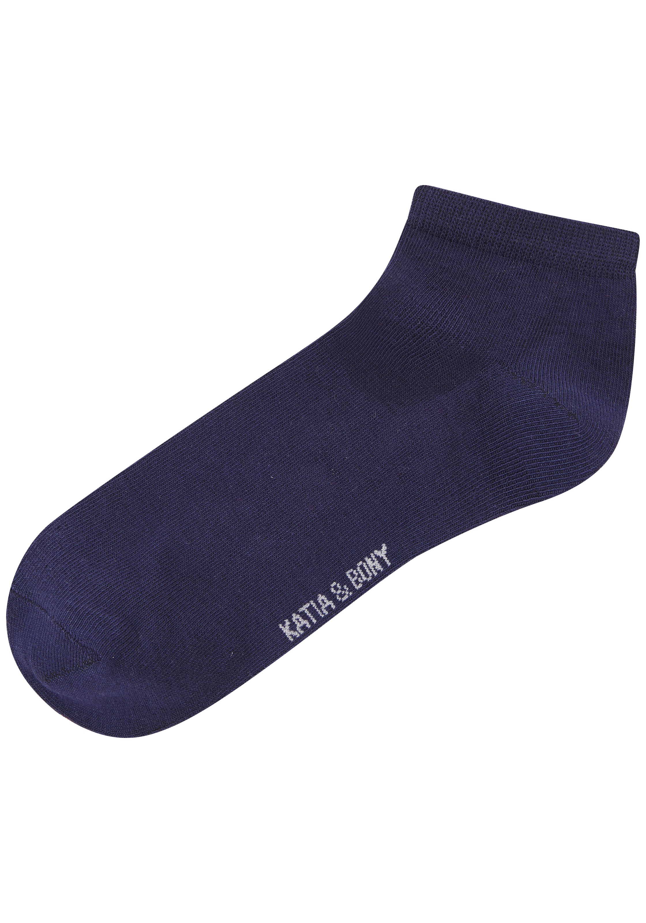 H.I.S Chaussettes de baskets Paquet, 7 Couple tlg. verschiedene Farben in einer Packung