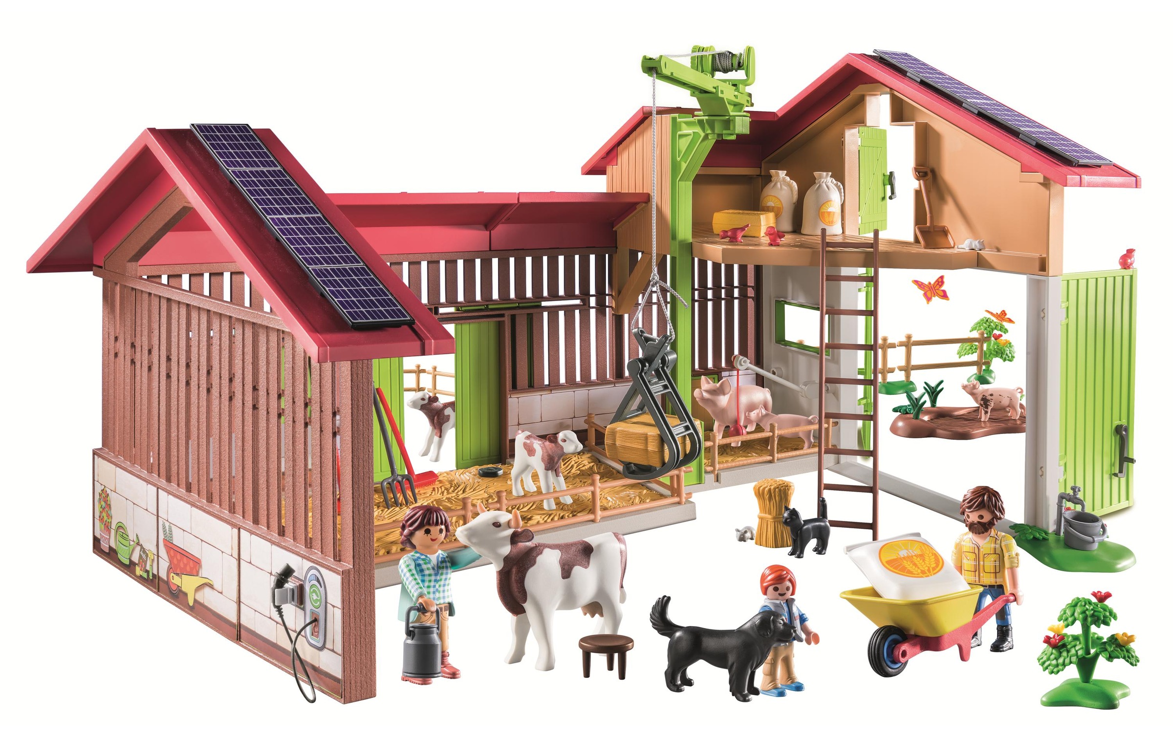 Playmobil® Spielbausteine »Country Grosser Bauernhof 71304«, (182 St.)