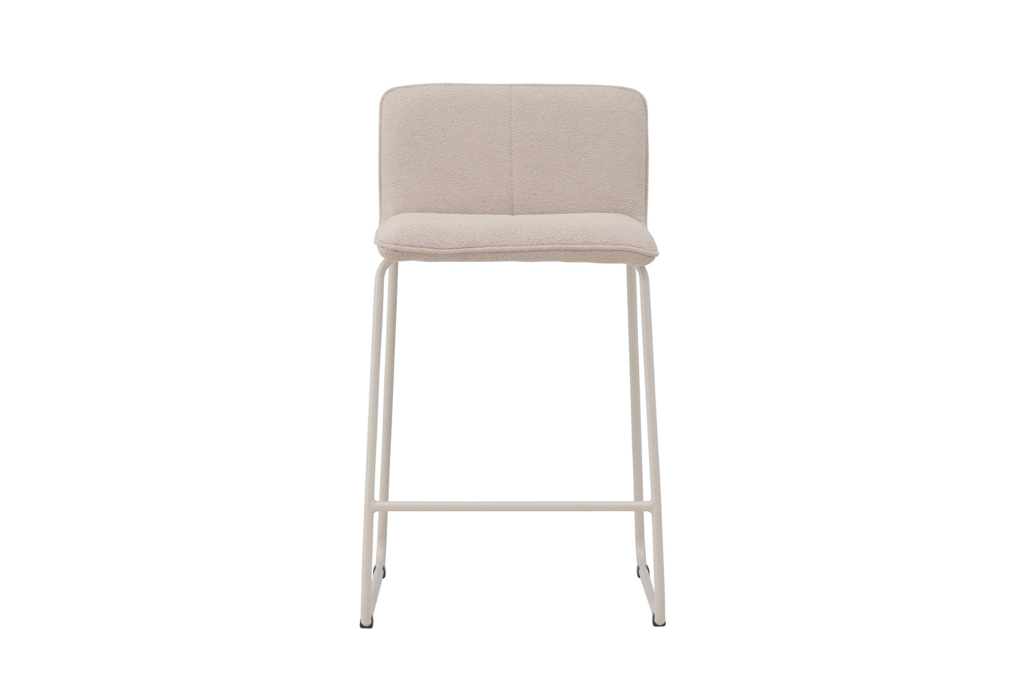 Venture Home Tabouret de bar »Bisbee, 2er-Set Barhocker mit Fussstütze, belastbar bis 120 kg« Ensemble, 2 cuis tlg. Tresenstuhl, weicher Bezug, Stahlbeine, Fussstütze, modern