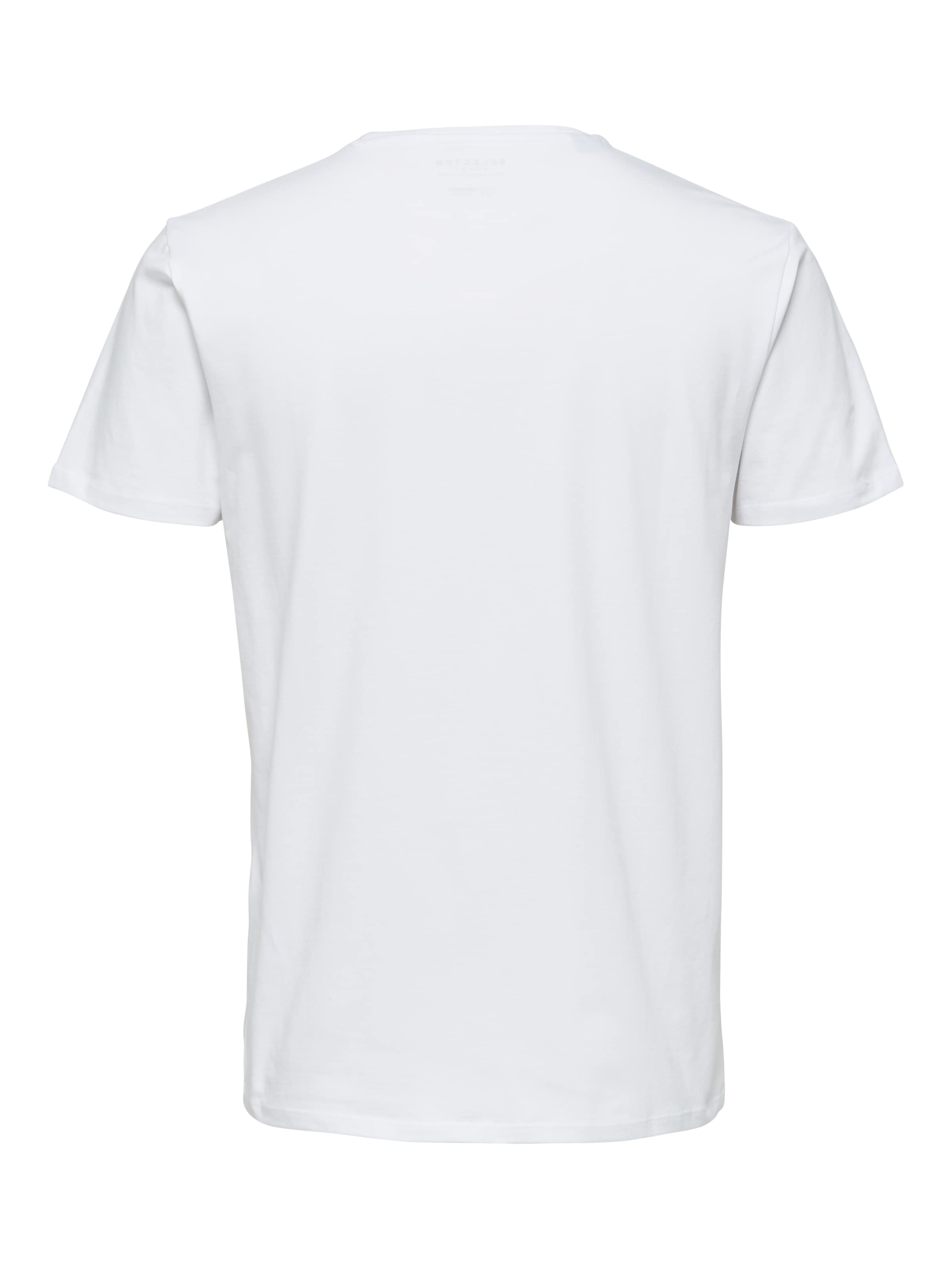 SELECTED Rundhalsshirt »SLHNEWPIMA SS O-NECK TEE NOOS«