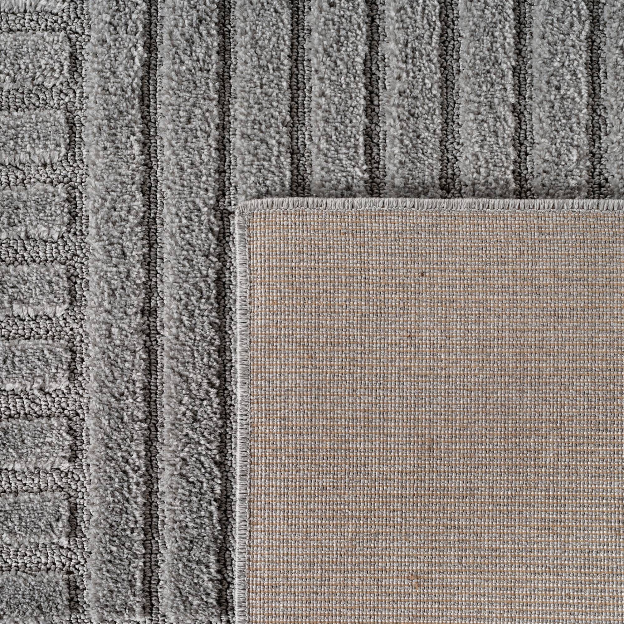 Ayyildiz Teppiche »ART 1123  , auch als Läufer und in Rund erhältlich« Rond 8 mm Höhe Design bohème, optique 3D, structure en relief, style scandinave, salon,